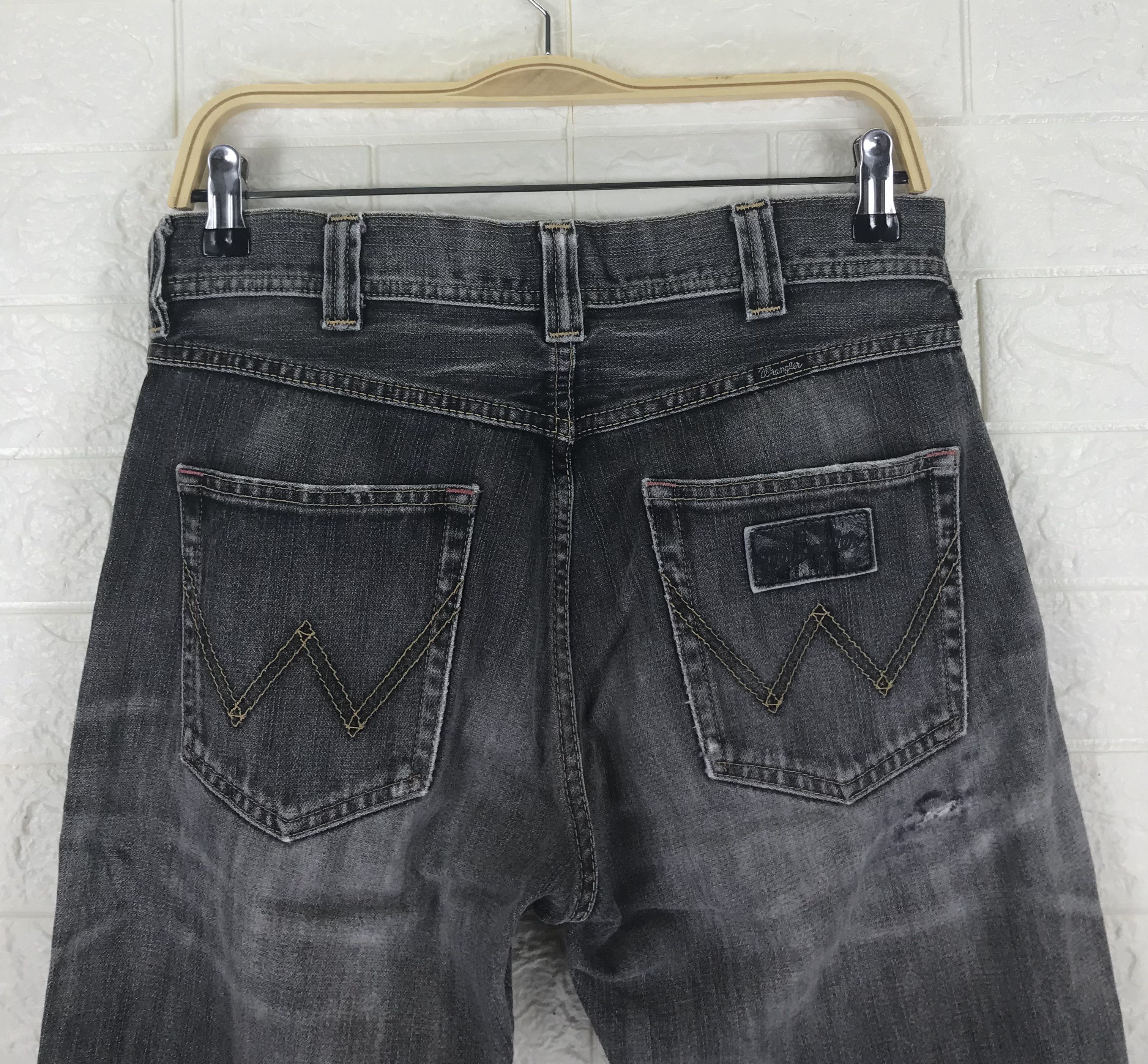 Wrangler Vintage Wrangler Faded Black Jeans Size US 29 - 6 Thumbnail