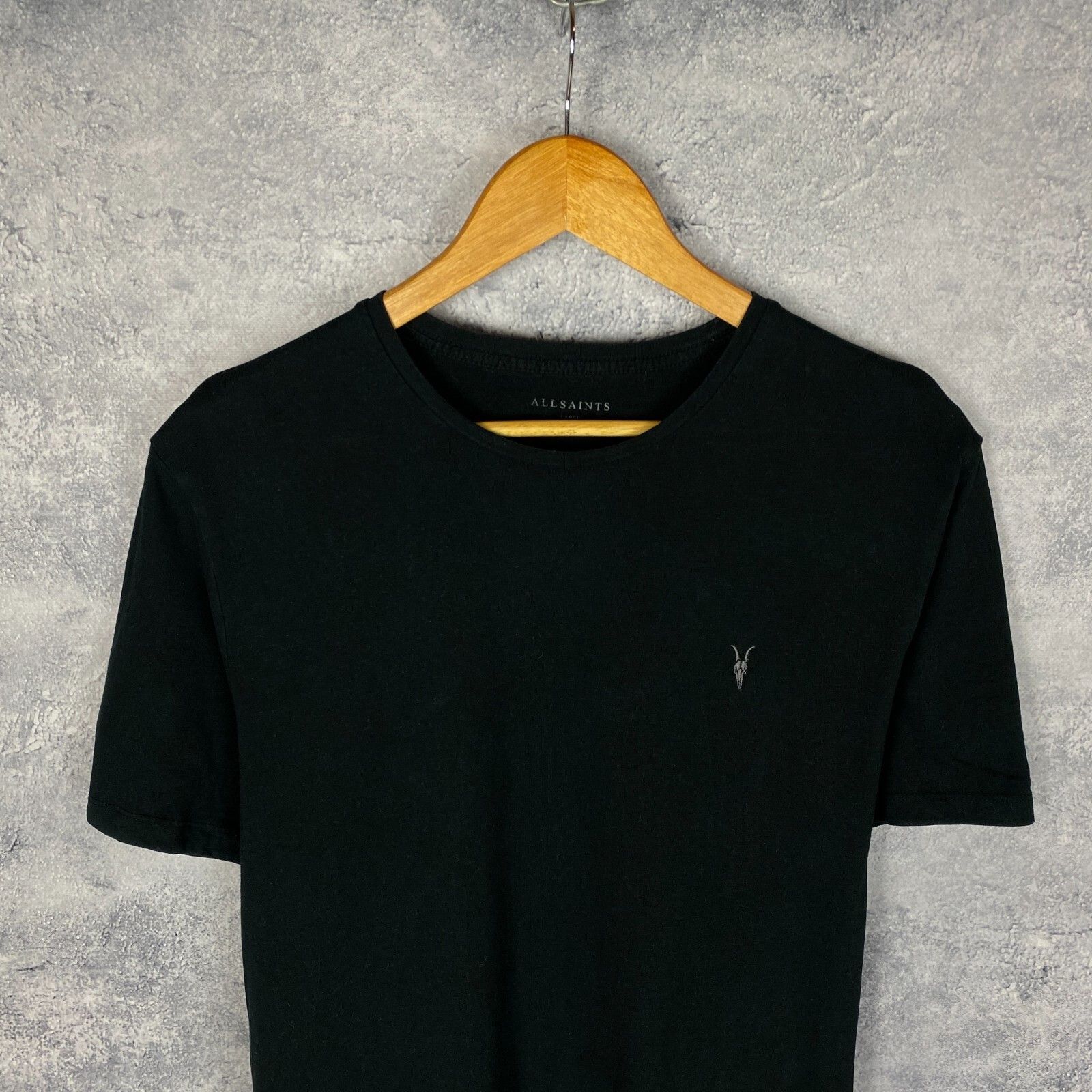Allsaints Allsaints Tee Men's Size L Black Short Sleeve ` Size US L / EU 52-54 / 3 - 2 Thumbnail