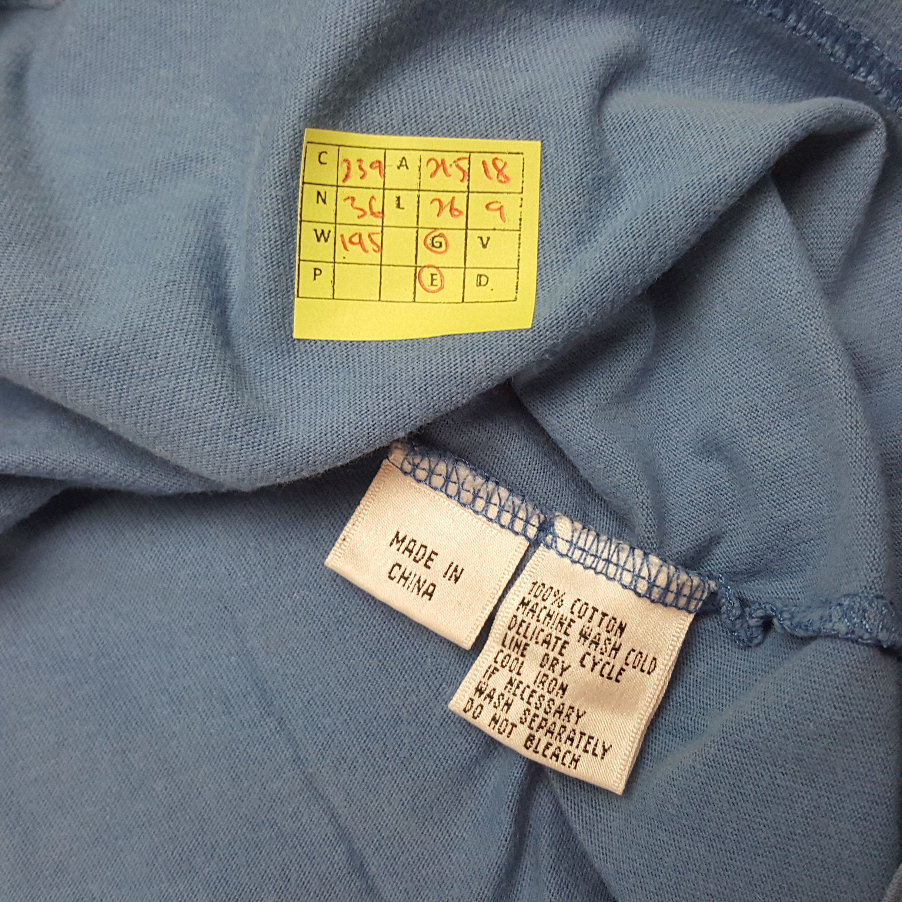 Vintage × Yves Saint Laurent Vintage Yves Saint Laurent Italian Brand Logo Tshirt Size US L / EU 52-54 / 3 - 5 Thumbnail