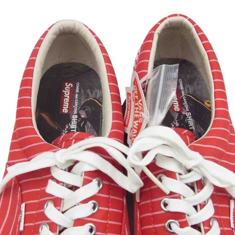 Comme des Garcons Vans Comme des Garçons x Supreme x Era Pinstripe Size US 12 / EU 45 - 5 Thumbnail
