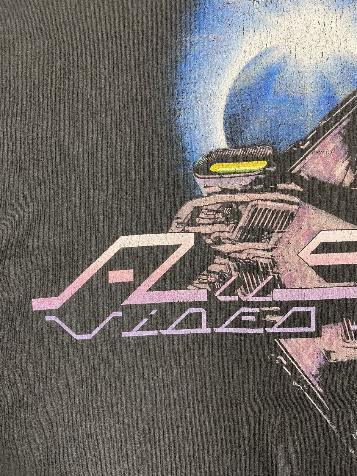 Allsaints Allsaints Arcade Space Faded Black T Shirt Size L Size US L / EU 52-54 / 3 - 8 Thumbnail