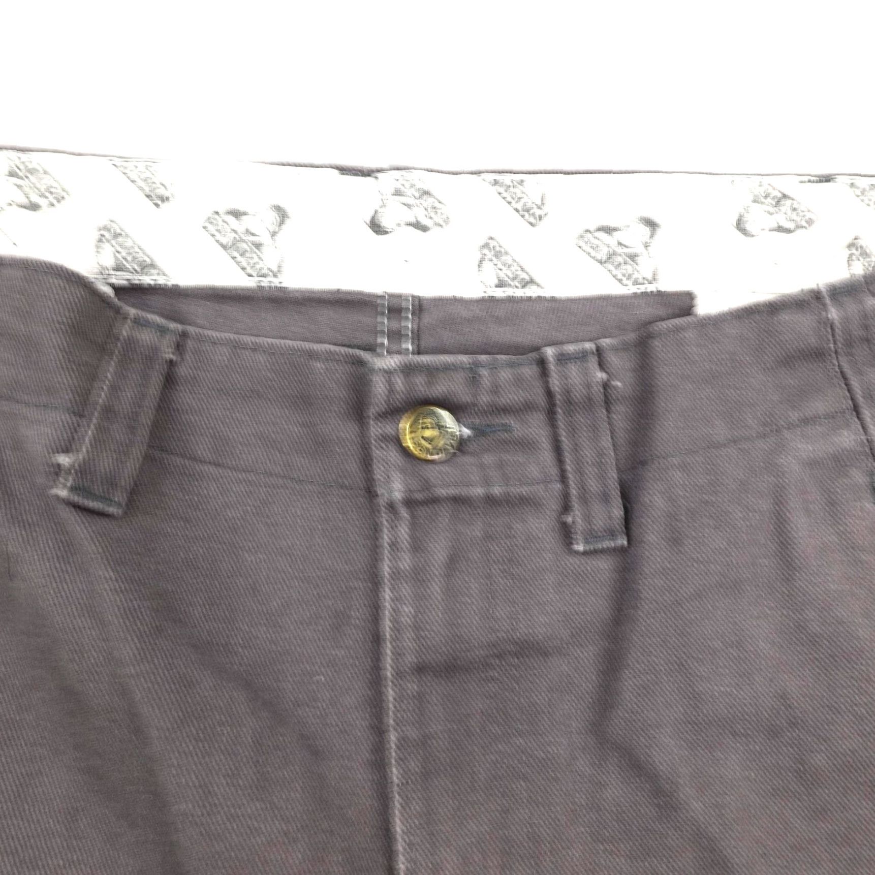 Ben Davis VINTAGE Ben Davis Shorts Mens 44 Gray Chino Baggy Work Utility Grunge Loose Y2K Mens Size US 44 / EU 60 - 2 Thumbnail