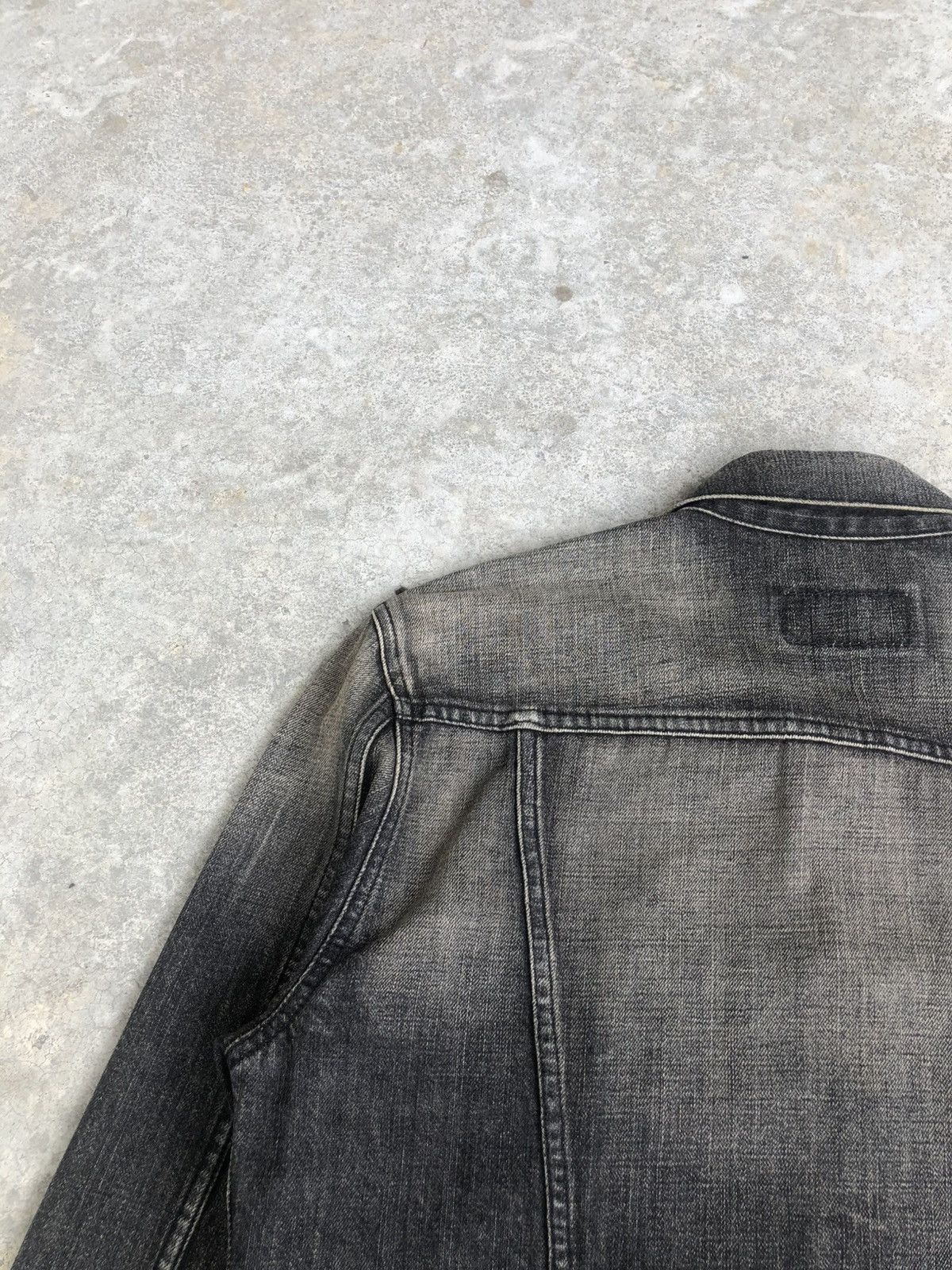 Levi's Y2k Levi’s Denim Jacket Mud Wash Distressed Size US L / EU 52-54 / 3 - 14 Thumbnail