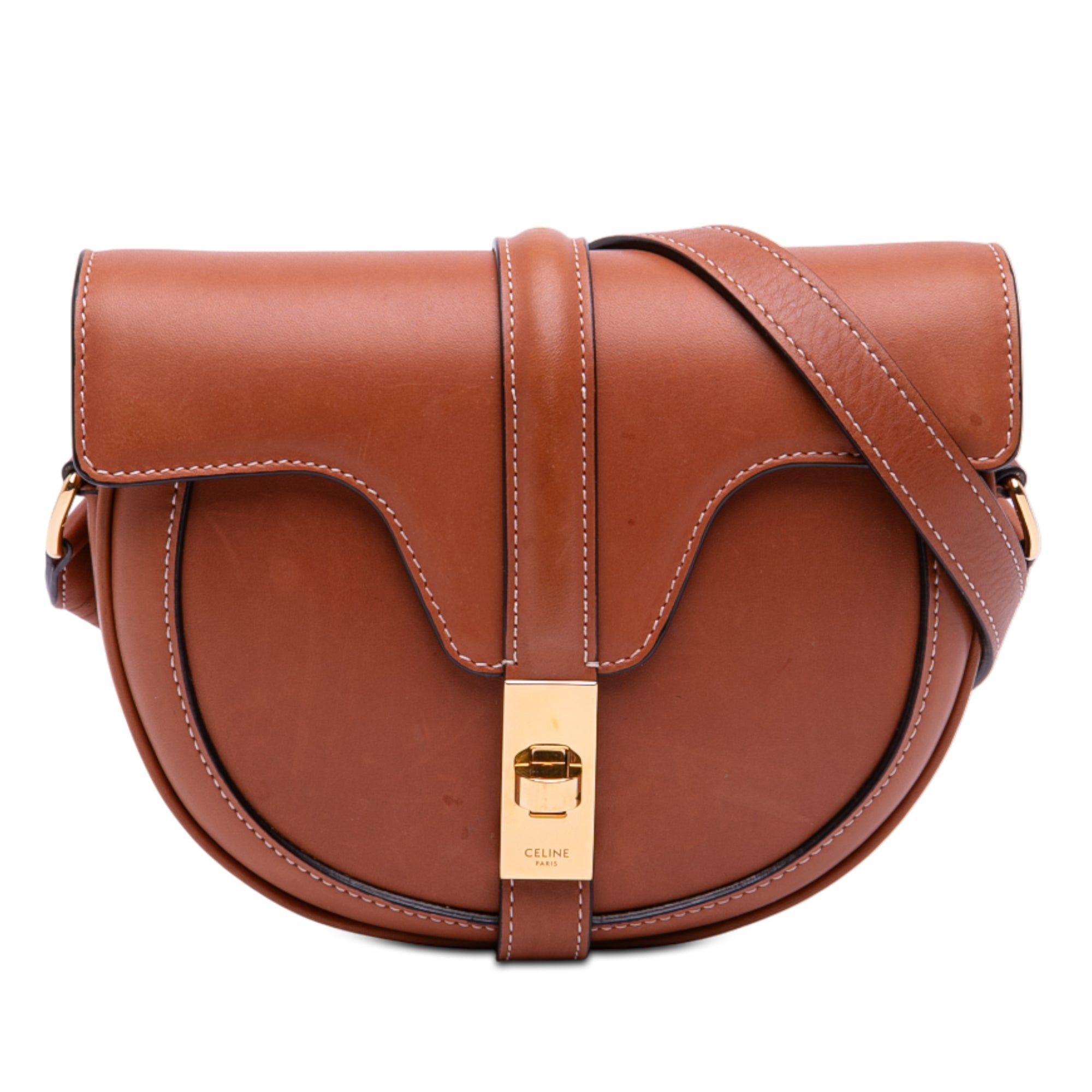 Celine Small Calfskin Besace 16 Crossbody Size ONE SIZE - 1 Thumbnail