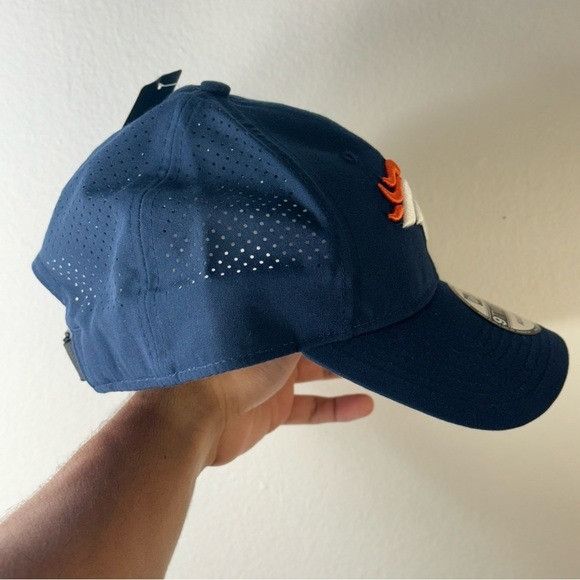 NFL NWT NEW ERA DENVER BRONCOS LASER CUT TRAINING COLLECTION HAT Size ONE SIZE - 4 Thumbnail