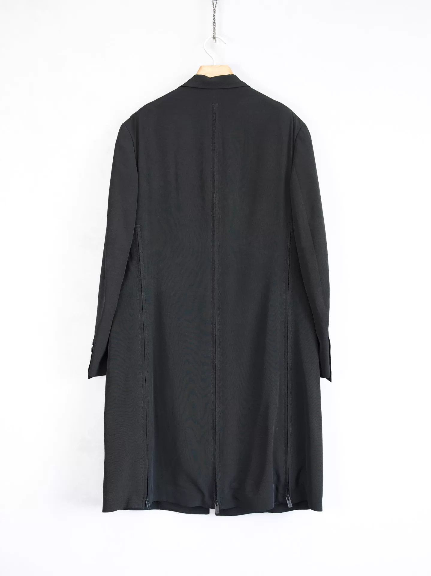 Yohji Yamamoto Yohji Yamamoto 25SS Multi-Zip Decon Long Coat Size US M / EU 48-50 / 2 - 2 Thumbnail