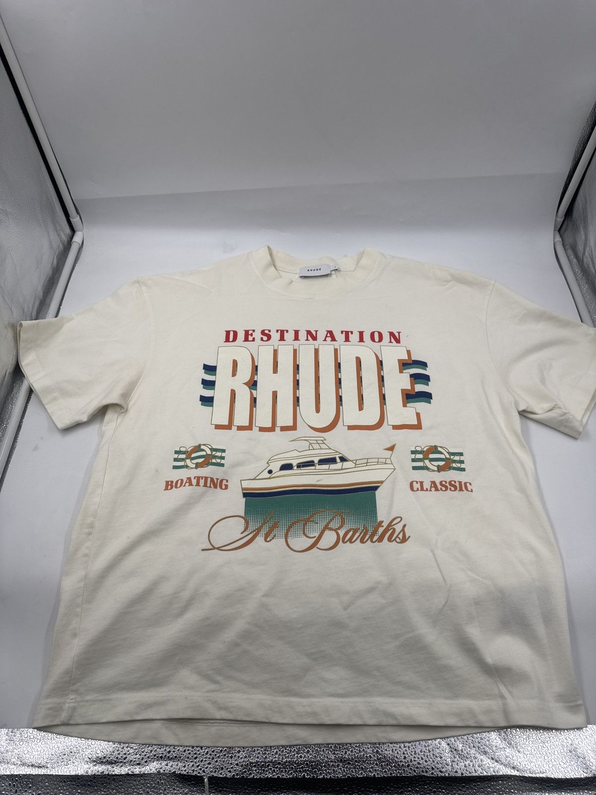Rhude Destination Boating Classic Saint Barths T-shirt