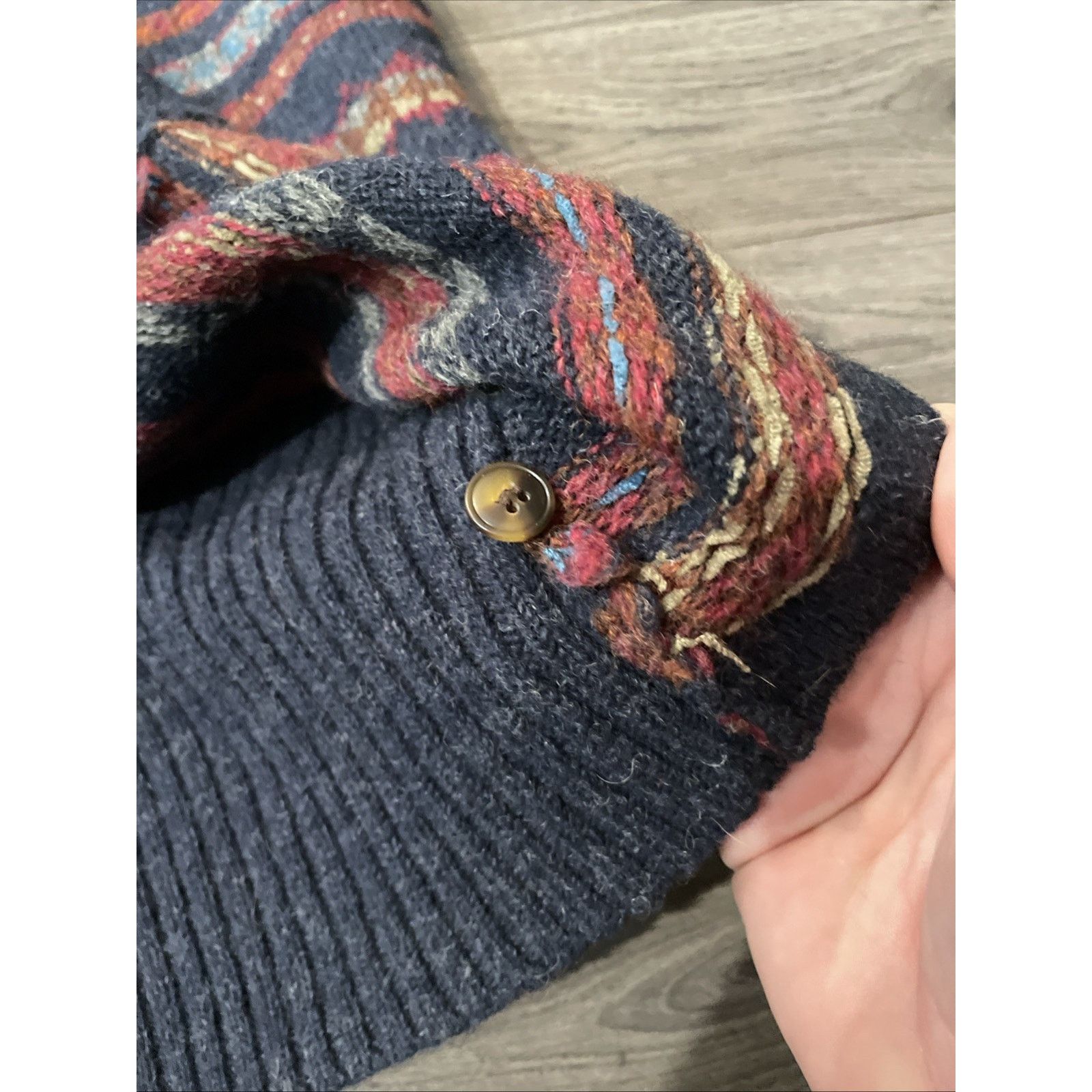 Pendleton Vintage Pendleton Knockabouts Plus 2X Aztec Wool Sweater Size XXL / US 16-18 / IT 52-54 - 11 Thumbnail