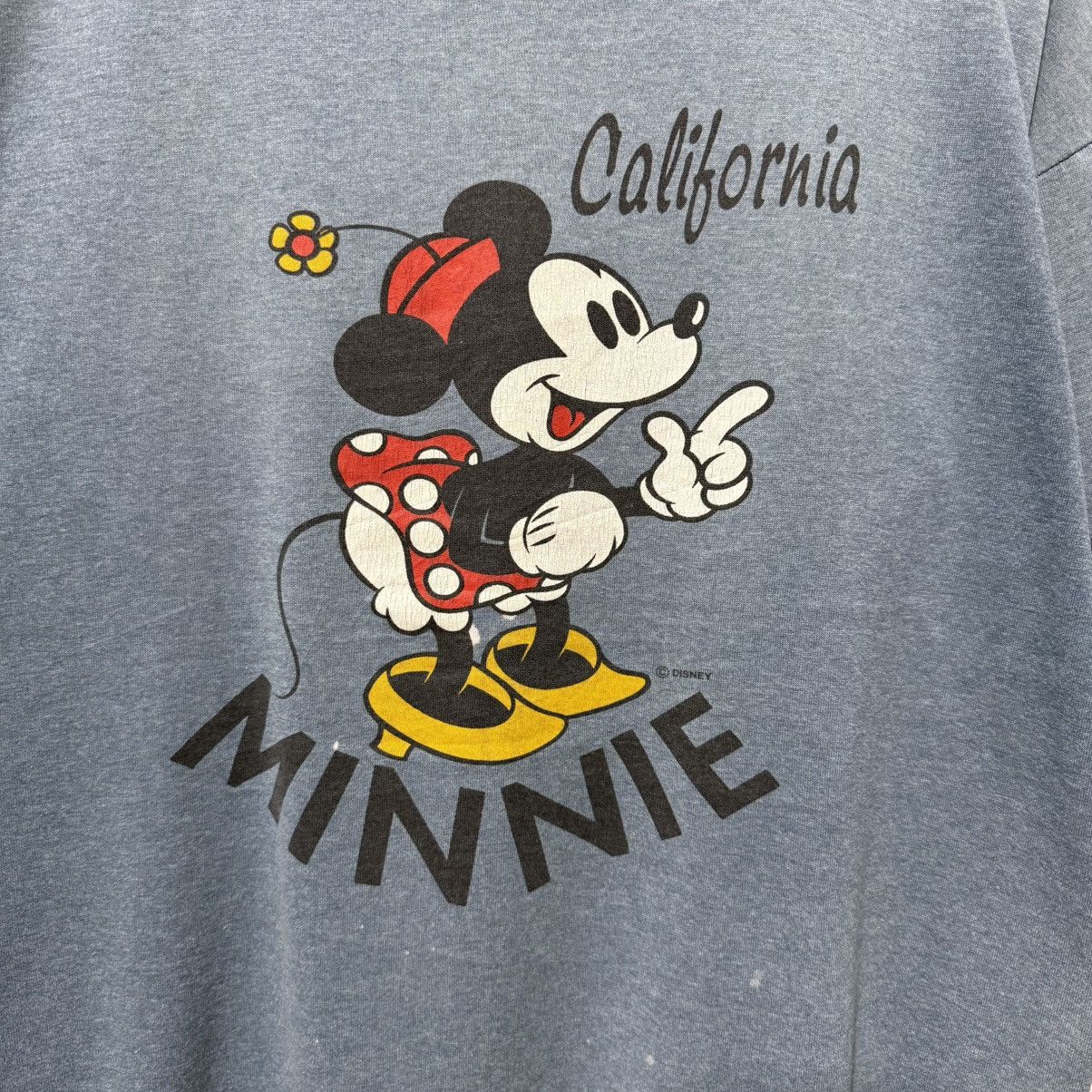 Velva Sheen Vintage disney sun faded ringer tshirt Size US L / EU 52-54 / 3 - 3 Thumbnail