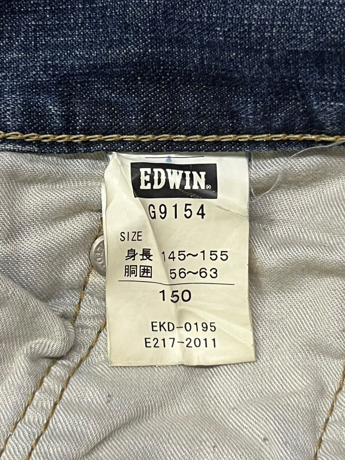 Edwin Flared Vintage Edwin - Faded Wash, Low Rise,Distressed Denim Size 27" / US 4 / IT 40 - 12 Thumbnail