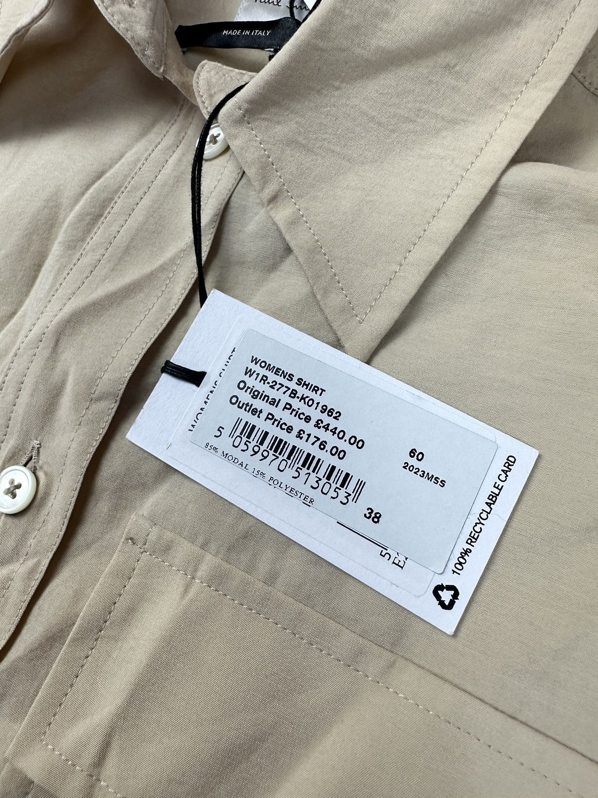 Paul Smith RRP 440€ Light relaxed blouse Paul smith Size M / US 6-8 / IT 42-44 - 5 Thumbnail