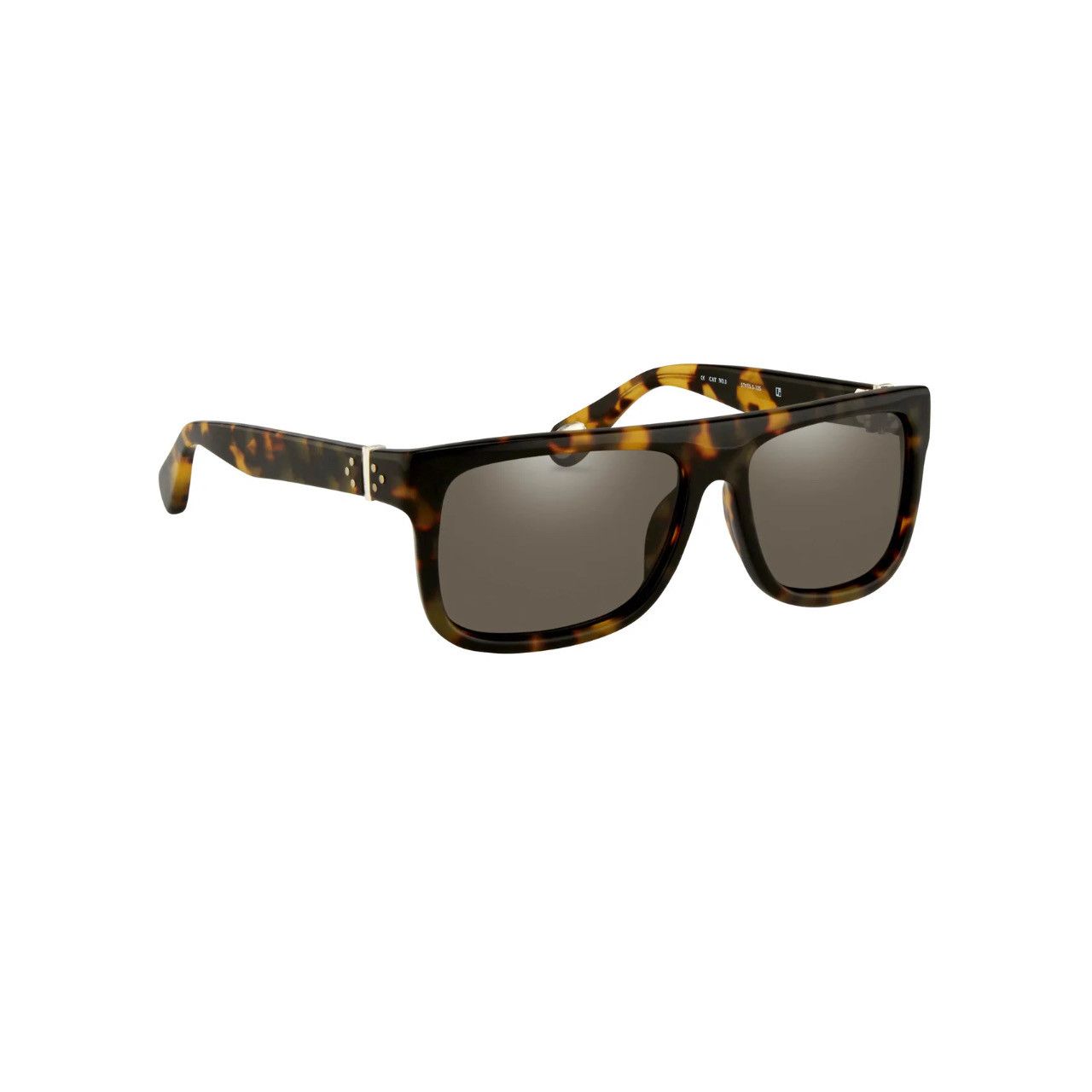 Ann Demeulemeester Ann Demeulemeester Sunglasses Flat Top Tortoise and Grey Size ONE SIZE - 1 Thumbnail