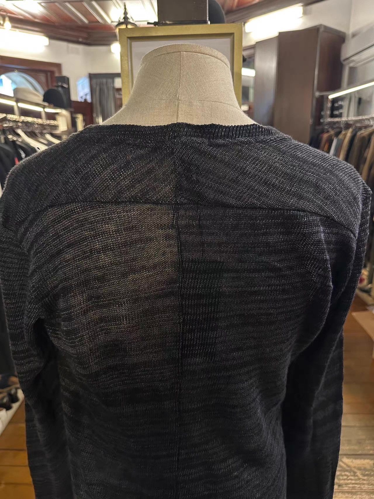 The Viridi-anne The Viridi-Anne Black Horizontal Stripe Knit Sweater Ｑ25 Size US M / EU 48-50 / 2 - 6 Thumbnail