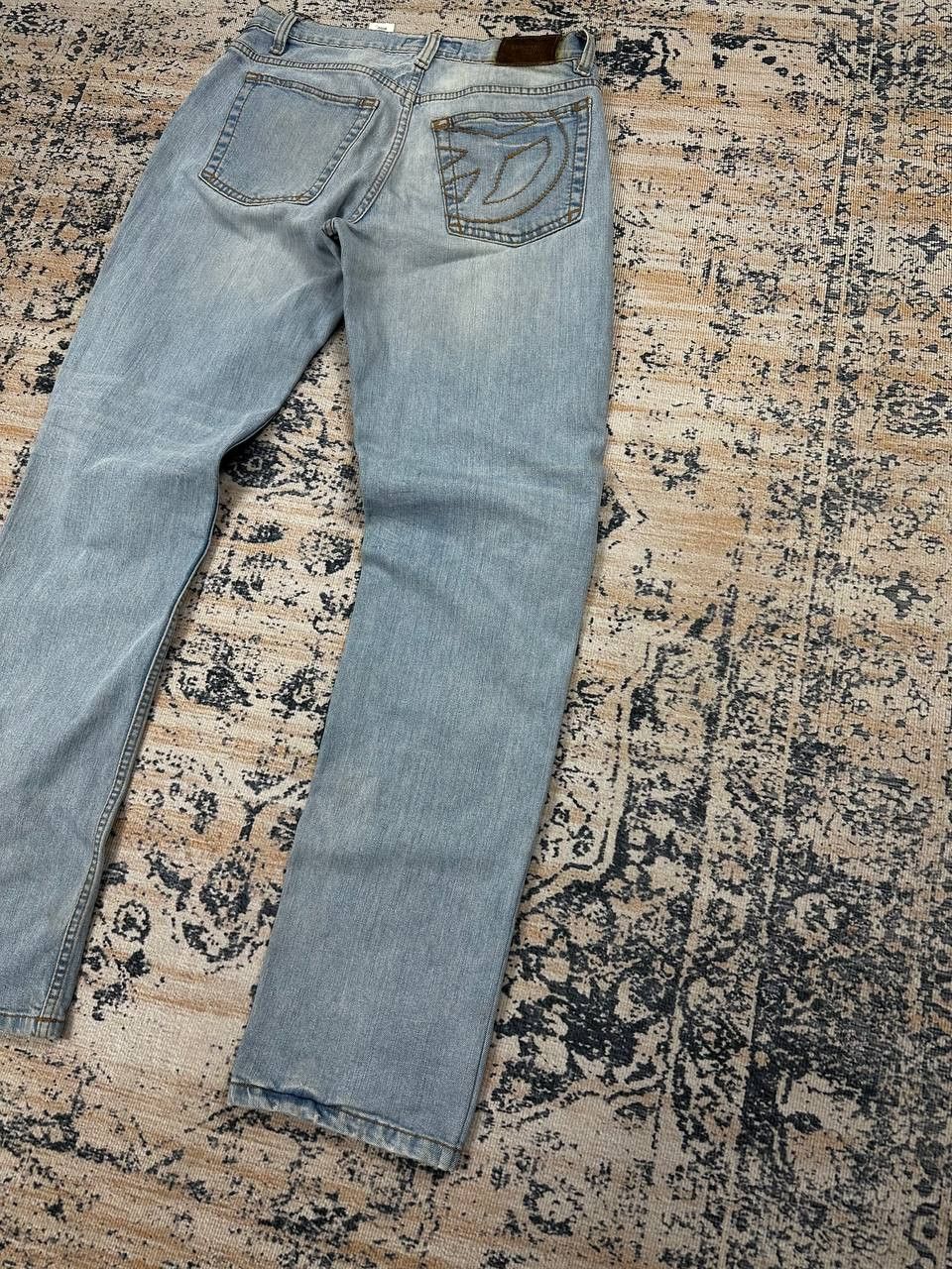 Moschino × Vintage Vintage Love Moschino Jeans Distressed Denim Pants 00s Size US 32 / EU 48 - 2 Thumbnail