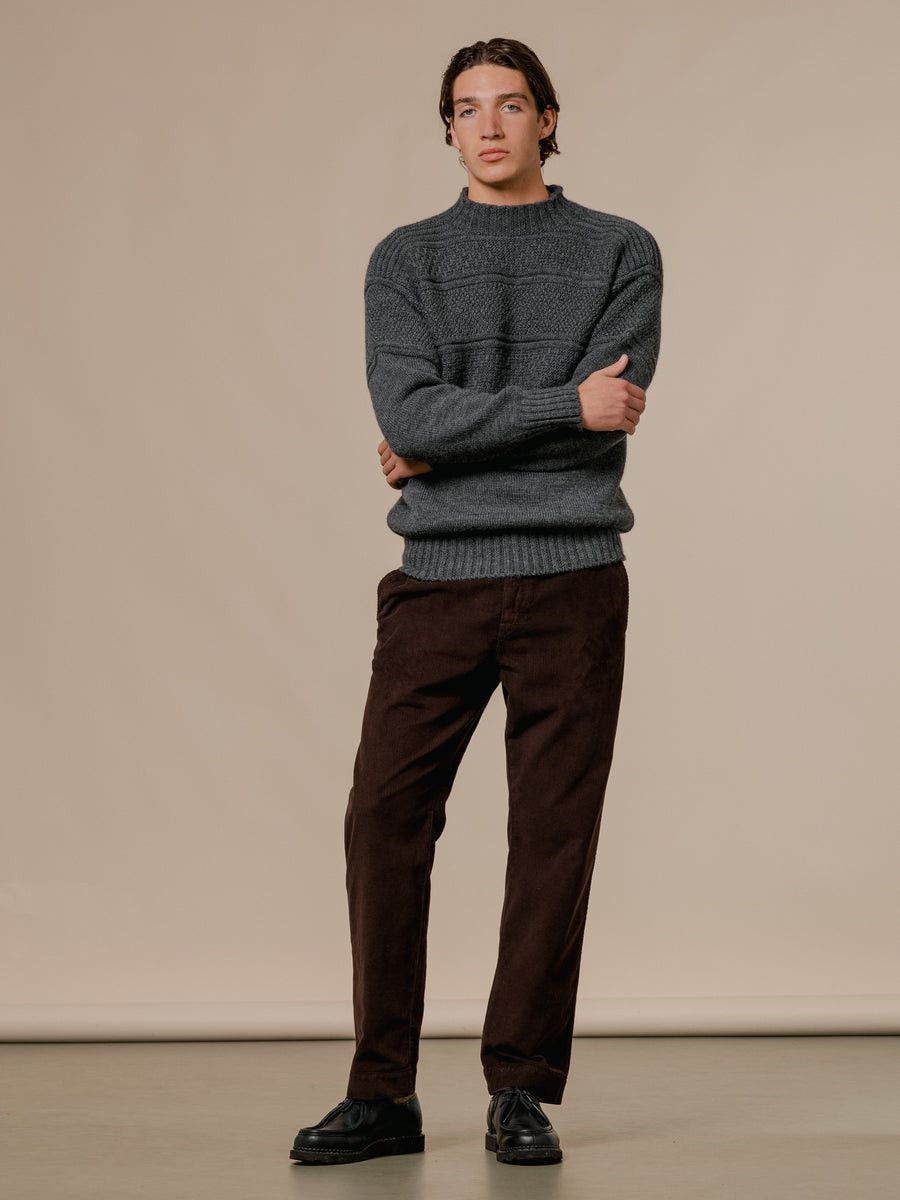 KESTIN Made in Scottand 100% Vergin Merino Wool Sweater Size US L / EU 52-54 / 3 - 7 Thumbnail