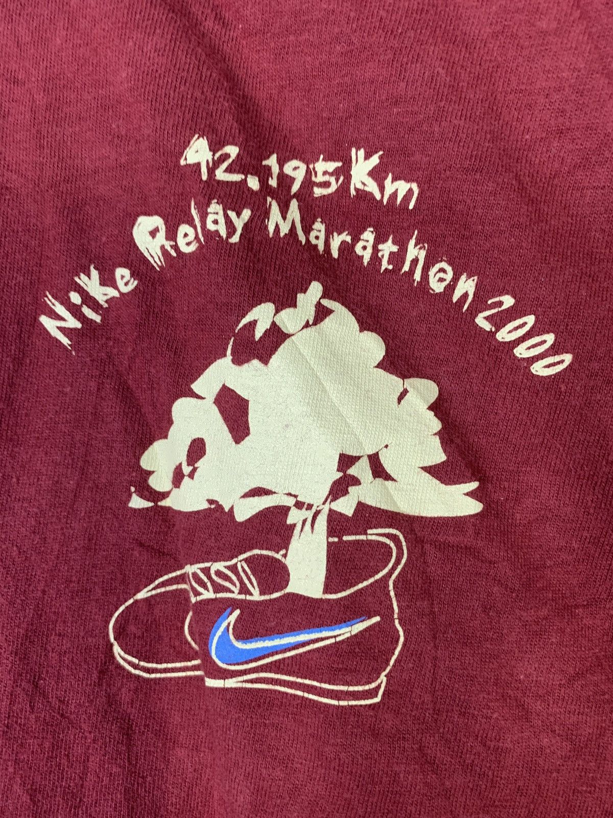 Nike × Vintage Vintage Authentic Nike T Shirt Made in Japan Size US L / EU 52-54 / 3 - 9 Thumbnail