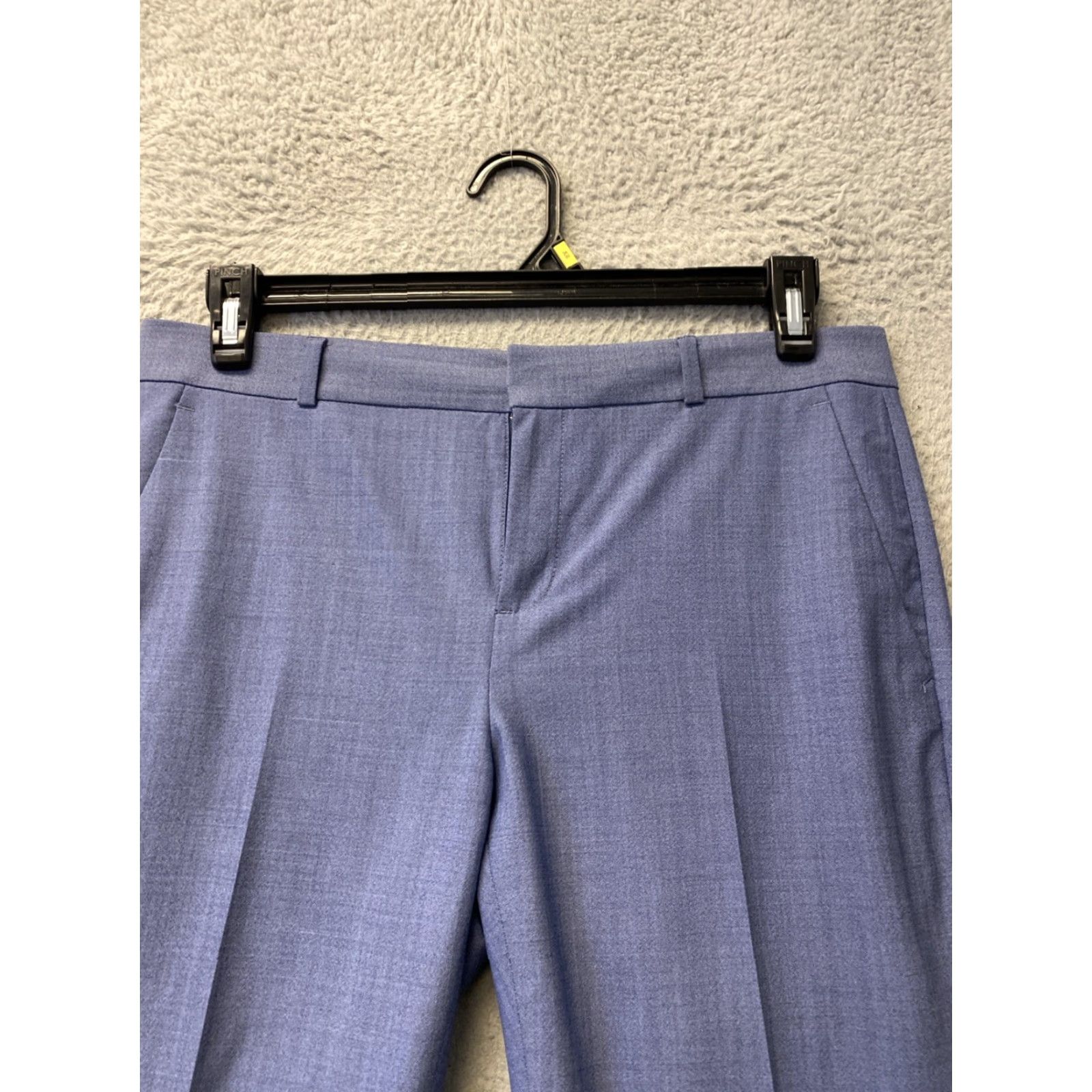 Banana Republic VINTAGE Banana Republic Dress Pants Women’s Size 6 Blue Wool Skinny High Rise Casual Elegant Size 28" / US 6 / IT 42 - 2 Thumbnail