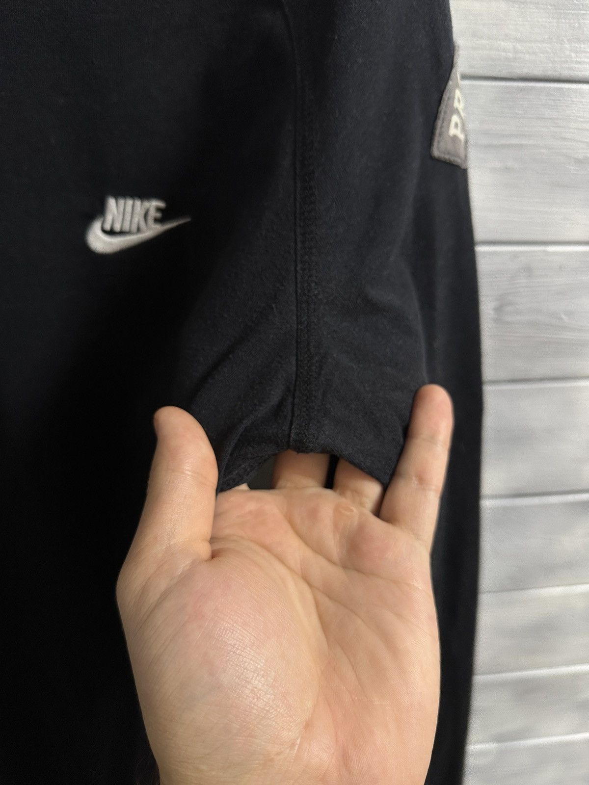 Vintage Rare Vintage Long-Sleeve Nike NT&F Property OF Y2K Swoosh Size US M / EU 48-50 / 2 - 7 Thumbnail