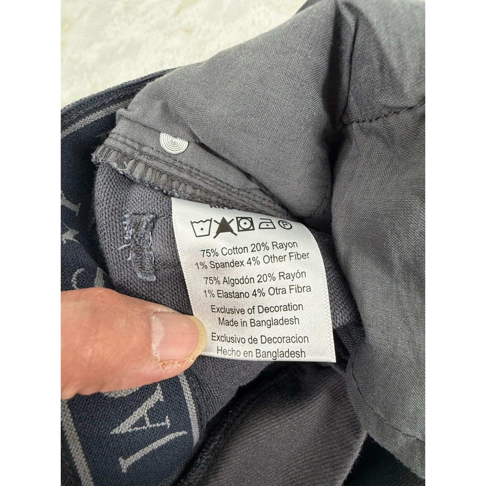 JACHS NY NEW Jachs New York Men 5-Pocket Stretch Twill Straight 30/34 Size US 30 / EU 46 - 4 Thumbnail
