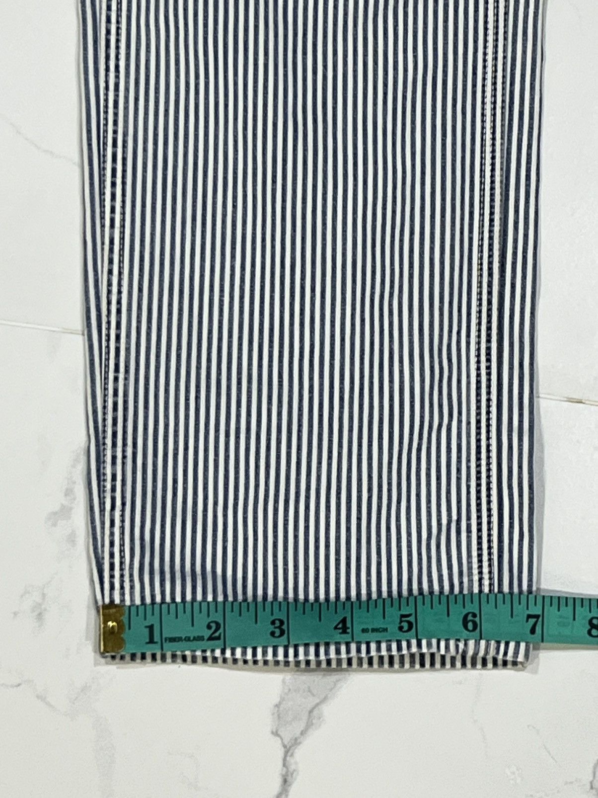 Blue Blue Japan Vintage Blue Blue Japan Hickory Striped Slim Work Pants Size US 31 - 24 Thumbnail