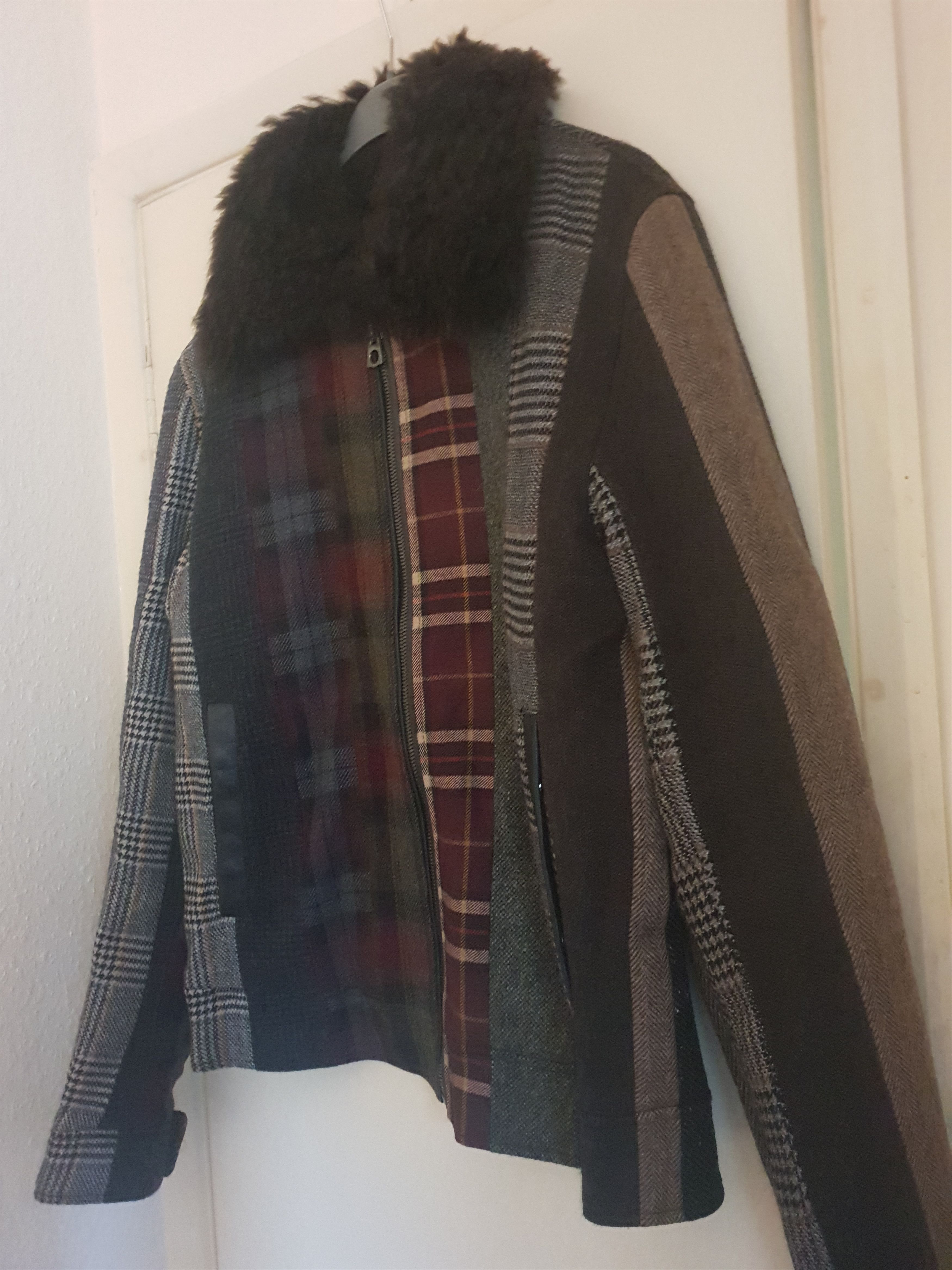 Dolce & Gabbana Dolce and Gabbana Patchwork Quilted Woolblend Jacket Size US M / EU 48-50 / 2 - 3 Thumbnail