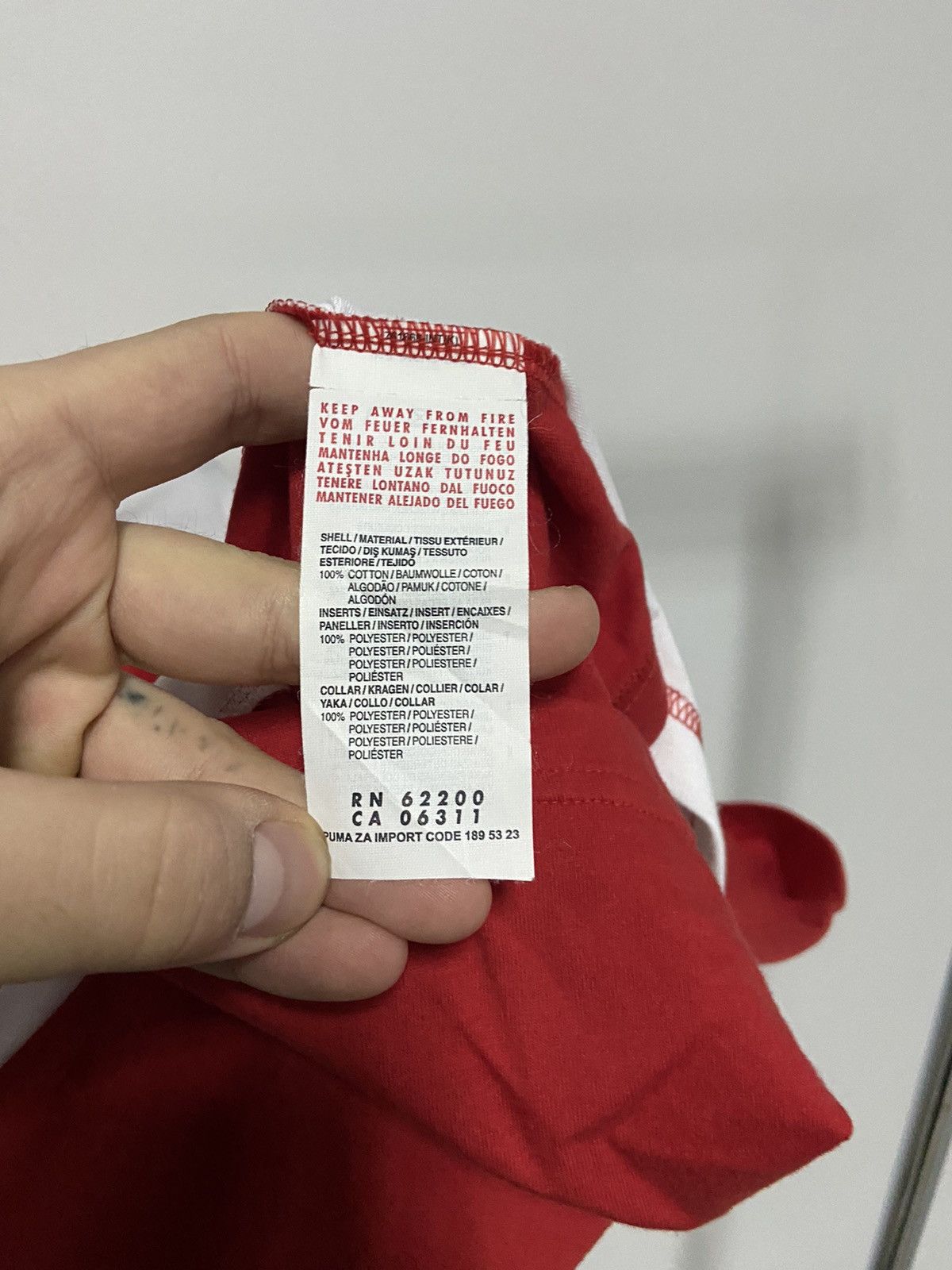 Ferrari × Puma Ferrari puma Santander big logo racing 1/4 zip polo Size US S / EU 44-46 / 1 - 6 Thumbnail