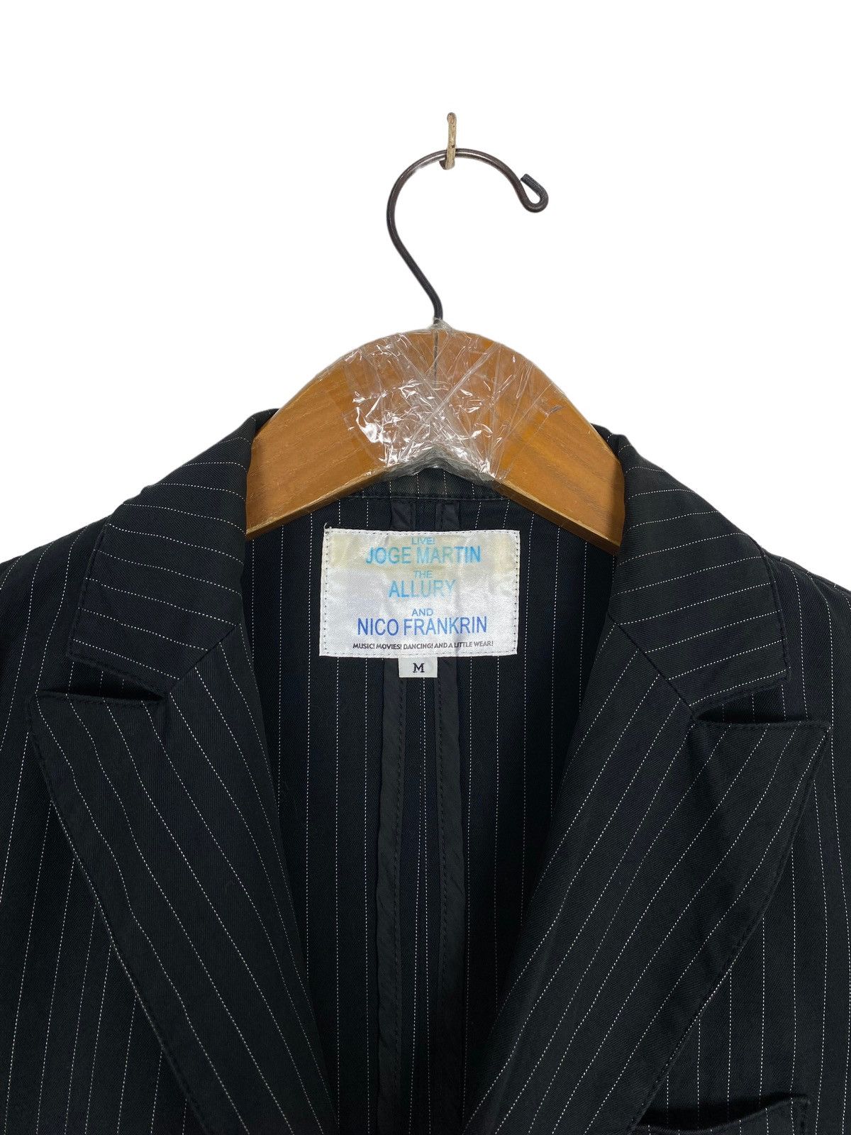 Vintage Live Joge Martin the Allury and Nico Frankrin Sport Coat Size US S / EU 44-46 / 1 - 5 Thumbnail