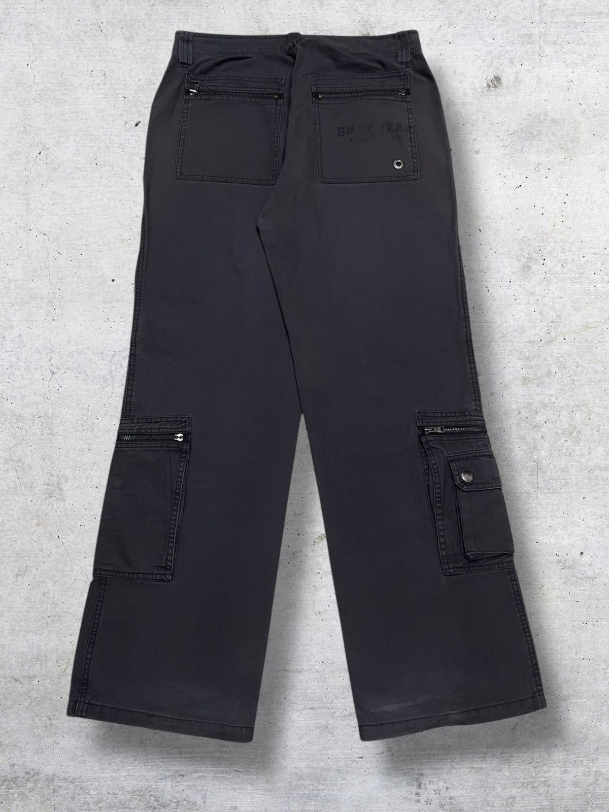 Japanese Brand VINTAGE SMEX 1990S JAPAN DESIGNER CARGO COMBAT FADED PANT Size US 32 / EU 48 - 6 Thumbnail