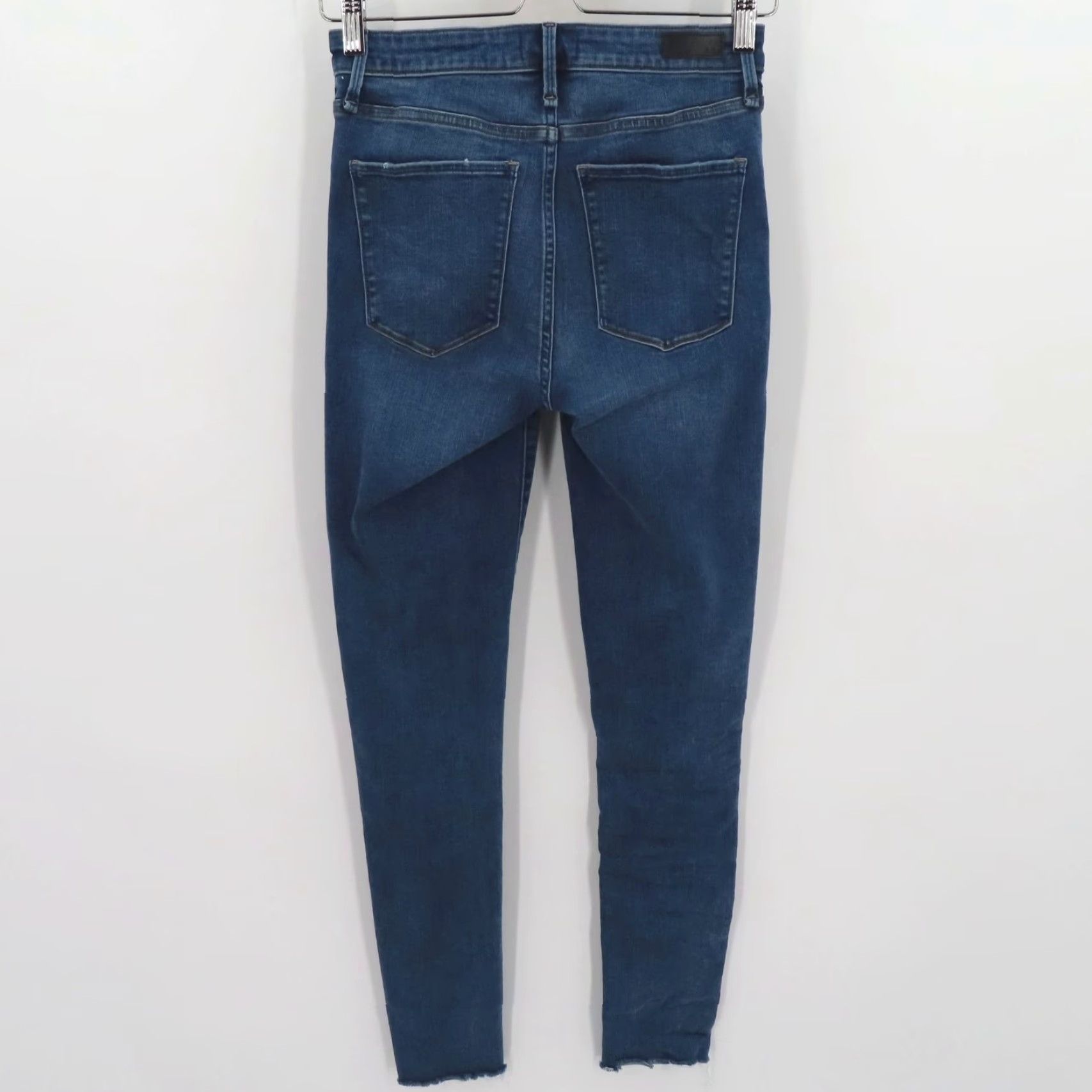 Abercrombie & Fitch Abercrombie & Fitch Simone High Rise Super Skinny Blue Denim Jeans Women 26 2L Size 26" / US 2 / IT 38 - 4 Thumbnail