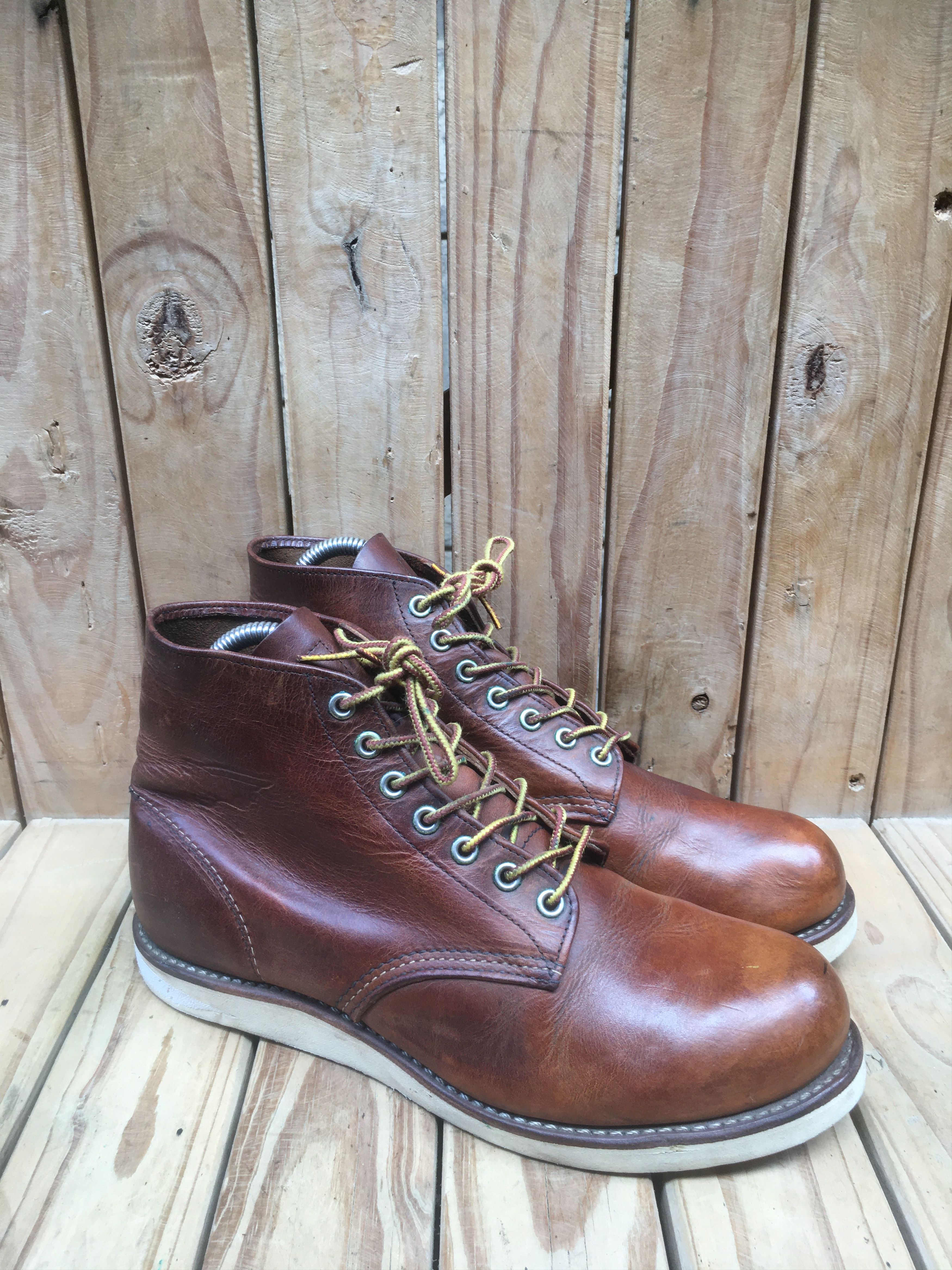 Red Wing Red Wing 9111 Chukka Brown leather boots EUR 41.5 UK 7.5 Size US 8.5 / EU 41-42 - 4 Thumbnail