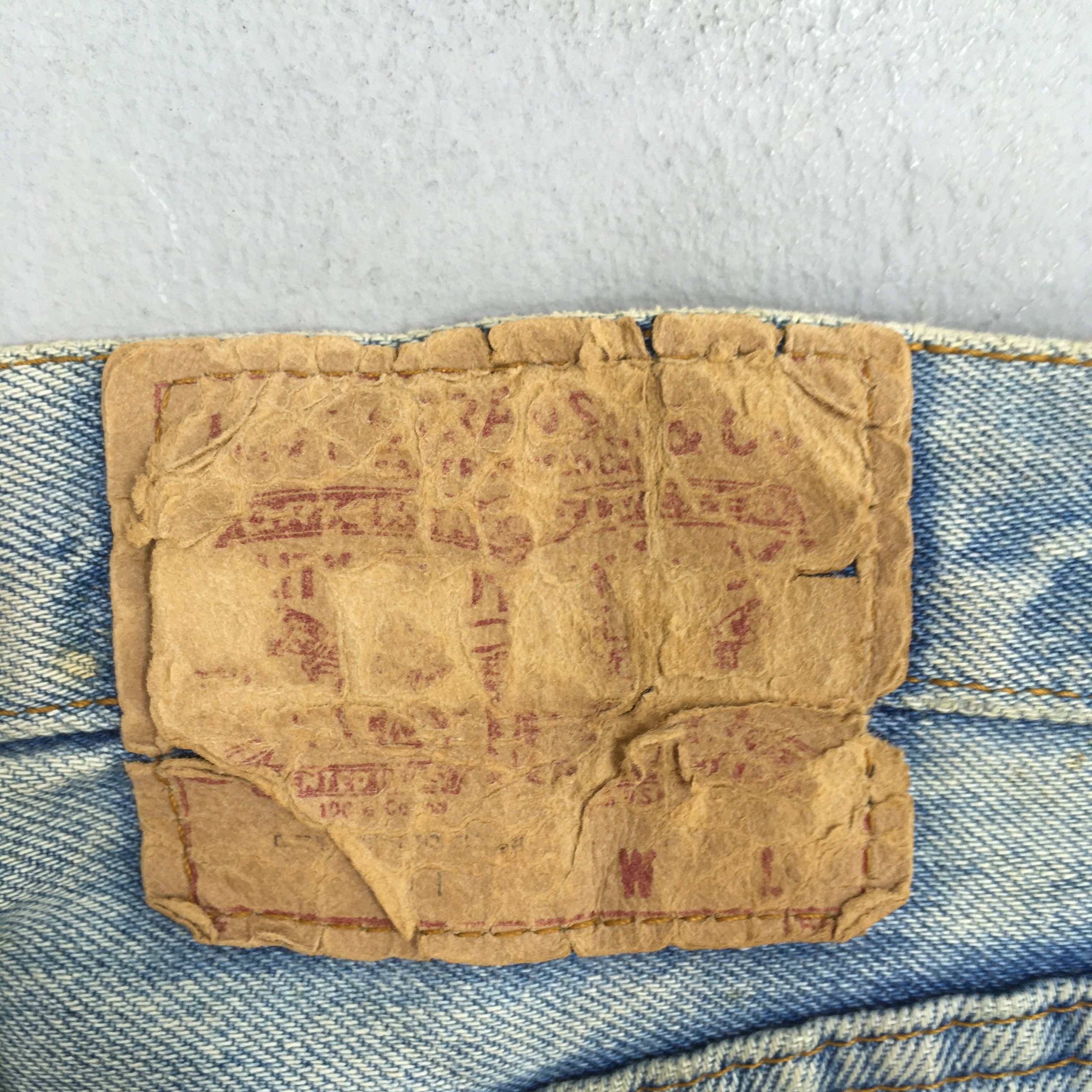 Levi's Size 29x31 Vintage 90s Levi's 501 High Rise Jeans S1893 Size 29" - 12 Thumbnail