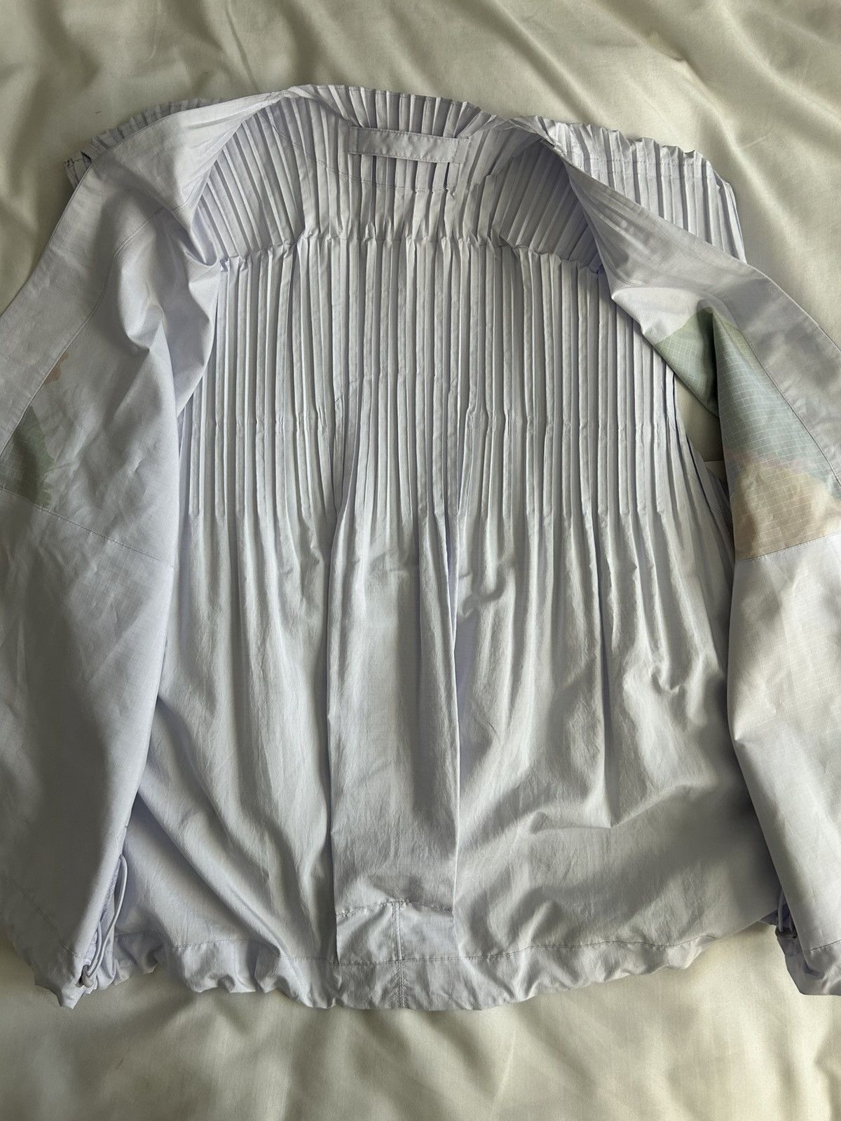 Comme des Garcons Homme Plus Homme Plisse Issey Miyake Cascade Picturesque Vest Lavender Size US L / EU 52-54 / 3 - 7 Thumbnail