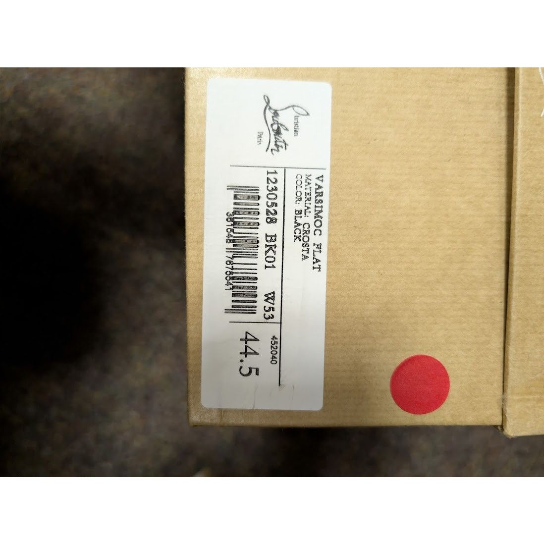 Christian Louboutin o1rshd1 Varsimoc Flat shoe Boots in Black 44.5 Size US 11.5 / EU 44-45 - 24 Thumbnail