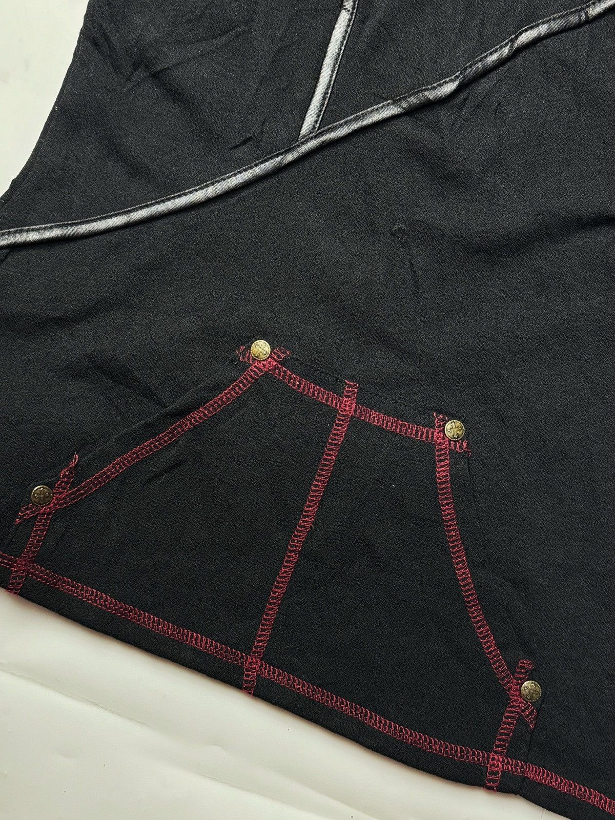 If Six Was Nine × Japanese Brand × Le Grande Bleu (L.G.B.) Punk LGB Ozzon Spider Hooded Tees Japanese Styled Size US XS / EU 42 / 0 - 6 Thumbnail