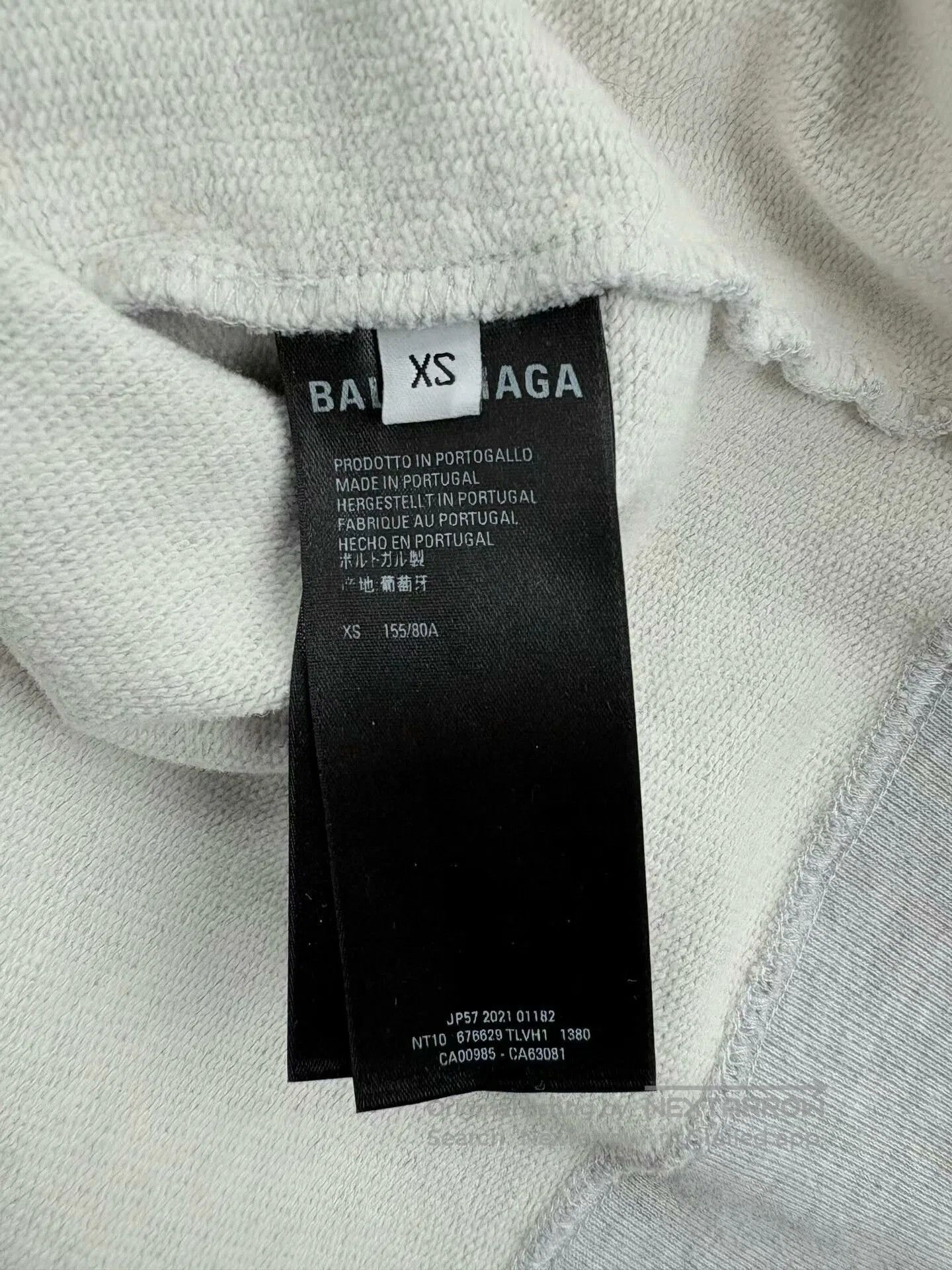 Balenciaga balenciaga fbi gray long sleeve sweatshirt. Size US XS / EU 42 / 0 - 5 Thumbnail