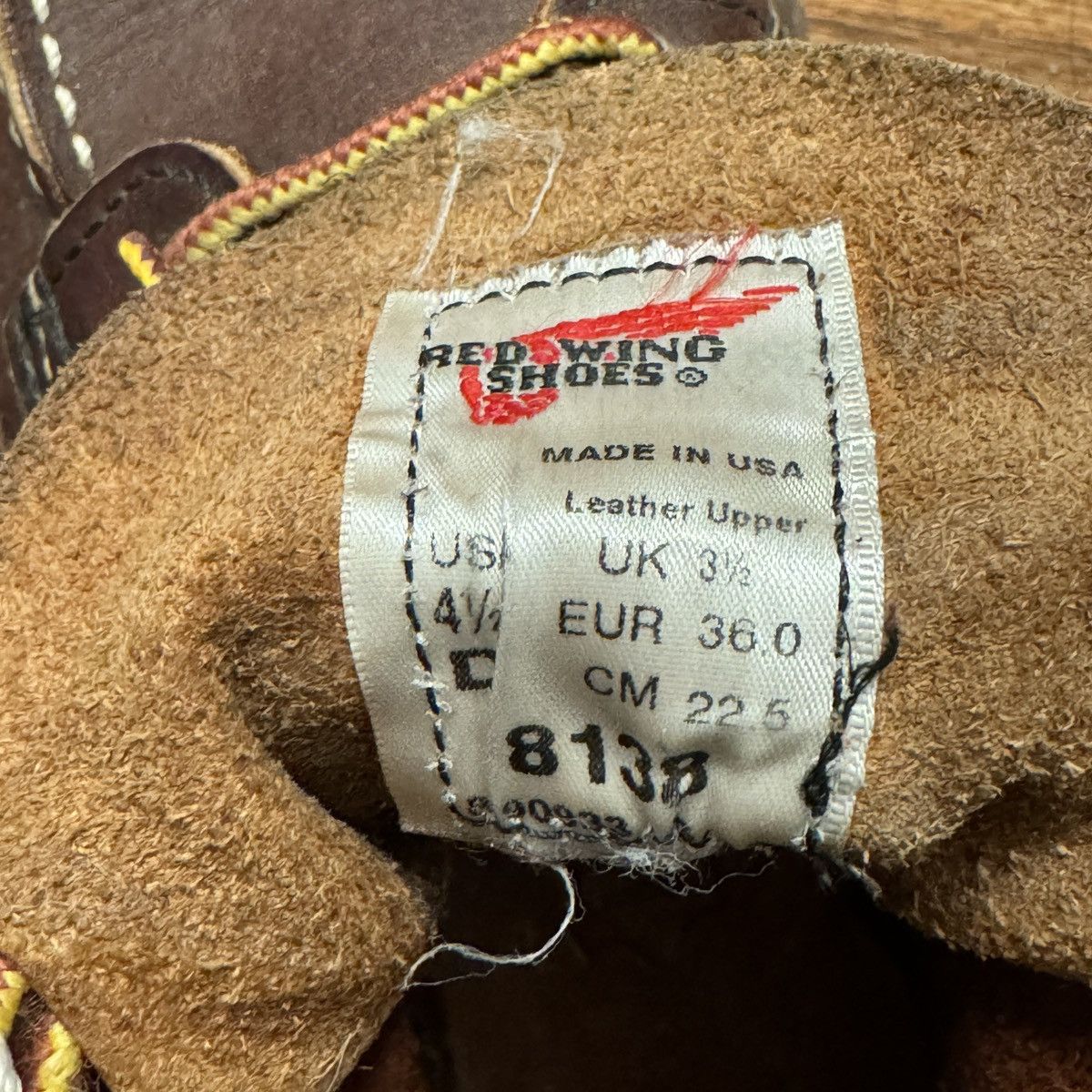 Red Wing RED WING - 8138 - Classic Moc 6-Inch Boot Size US 4.5 / IT 34.5 - 4 Thumbnail