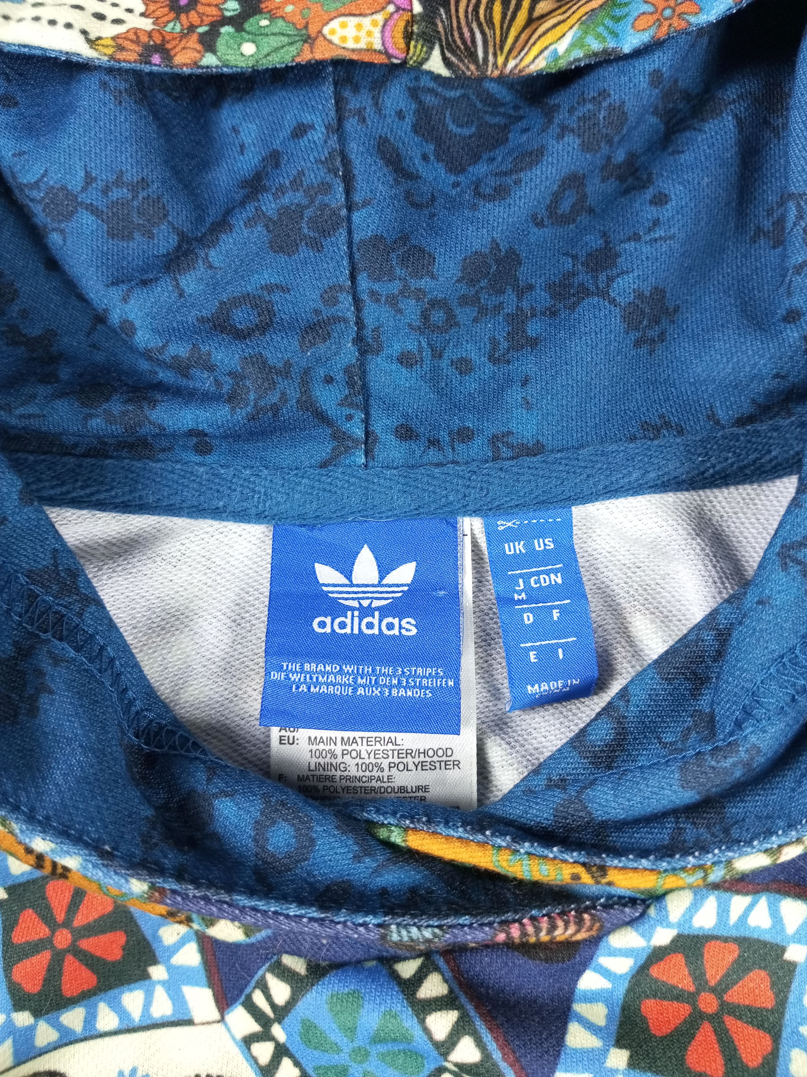 Adidas Unique Adidas Colourfull Etnic Crop Top Size M / US 6-8 / IT 42-44 - 5 Thumbnail