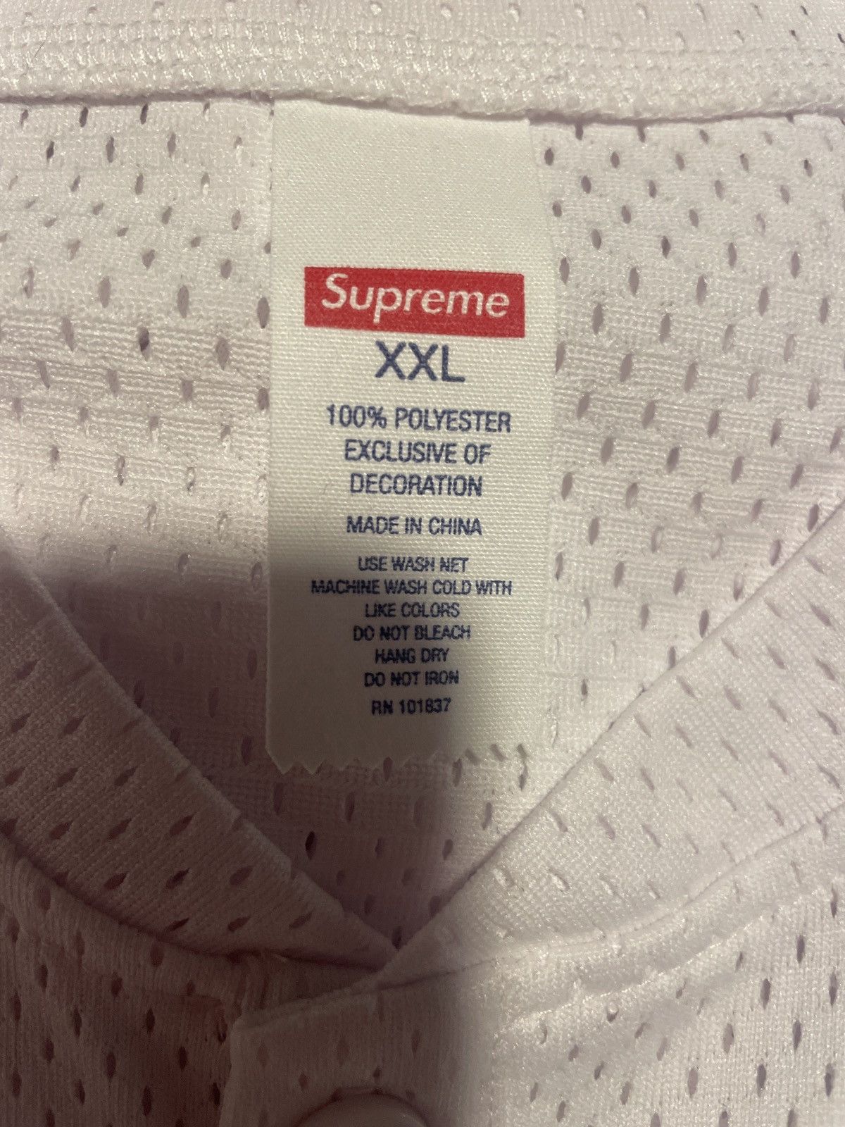 Supreme Supreme s logo baseball jersey Size US XXL / EU 58 / 5 - 4 Thumbnail