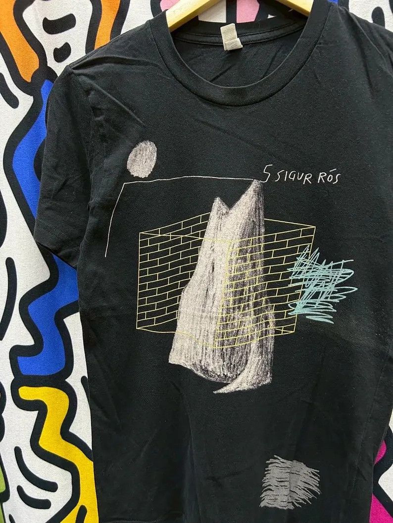 Vintage Vintage 2000s Sigur Ros tshirt size XS Size US XS / EU 42 / 0 - 1 Thumbnail
