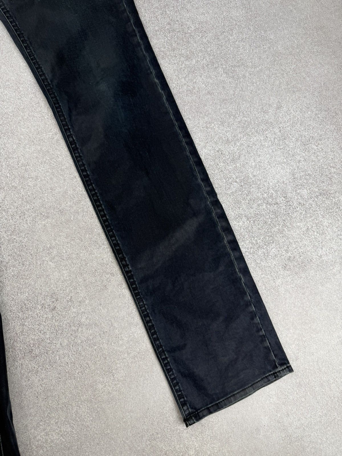 Acne Studios Acne Kex Plant Navy Denim Pants Size 29x32 Size US 29 - 6 Thumbnail