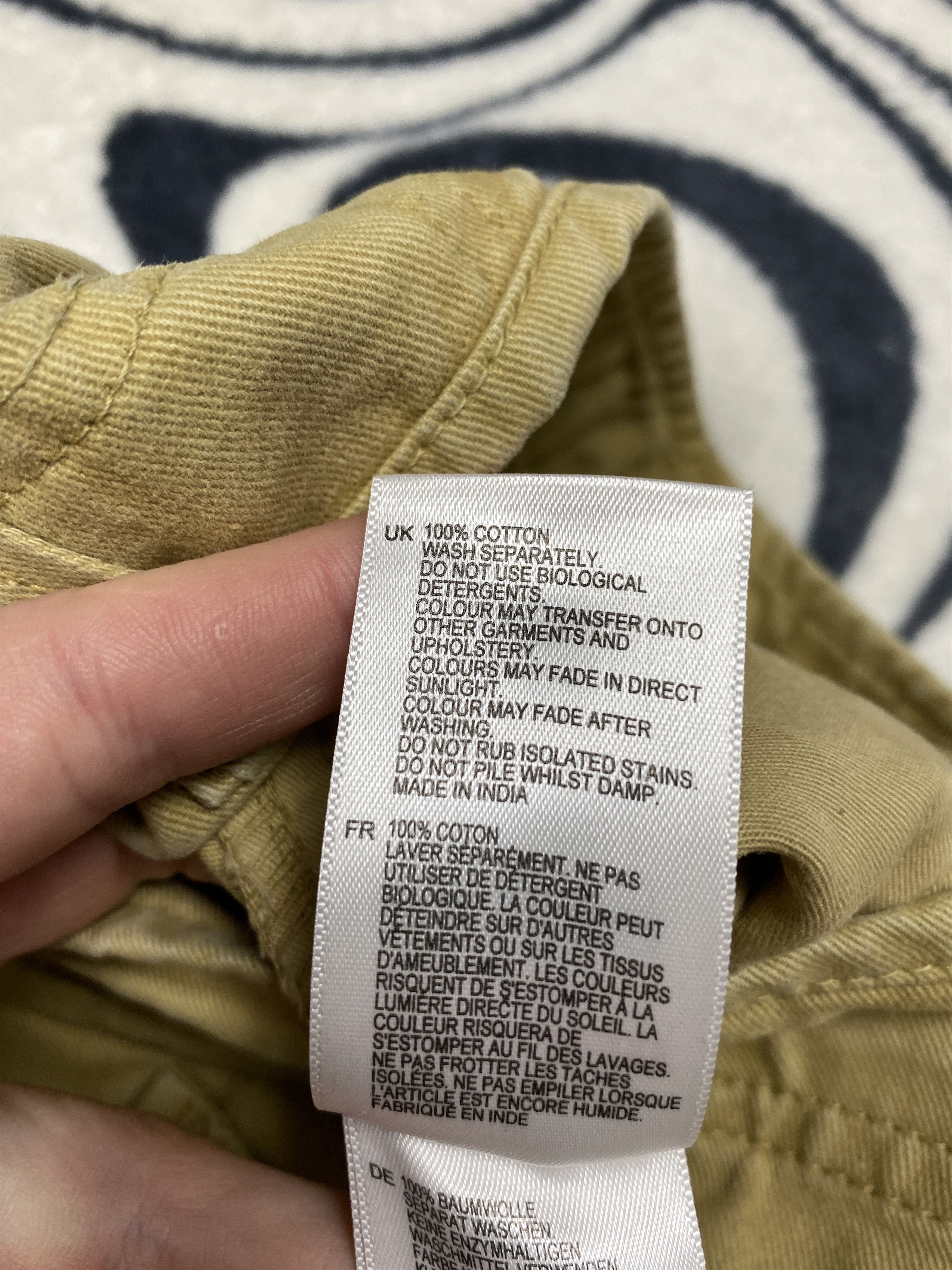 20471120 Vintage Mens Military Cargo Pants Y2K Size US 34 / EU 50 - 5 Thumbnail