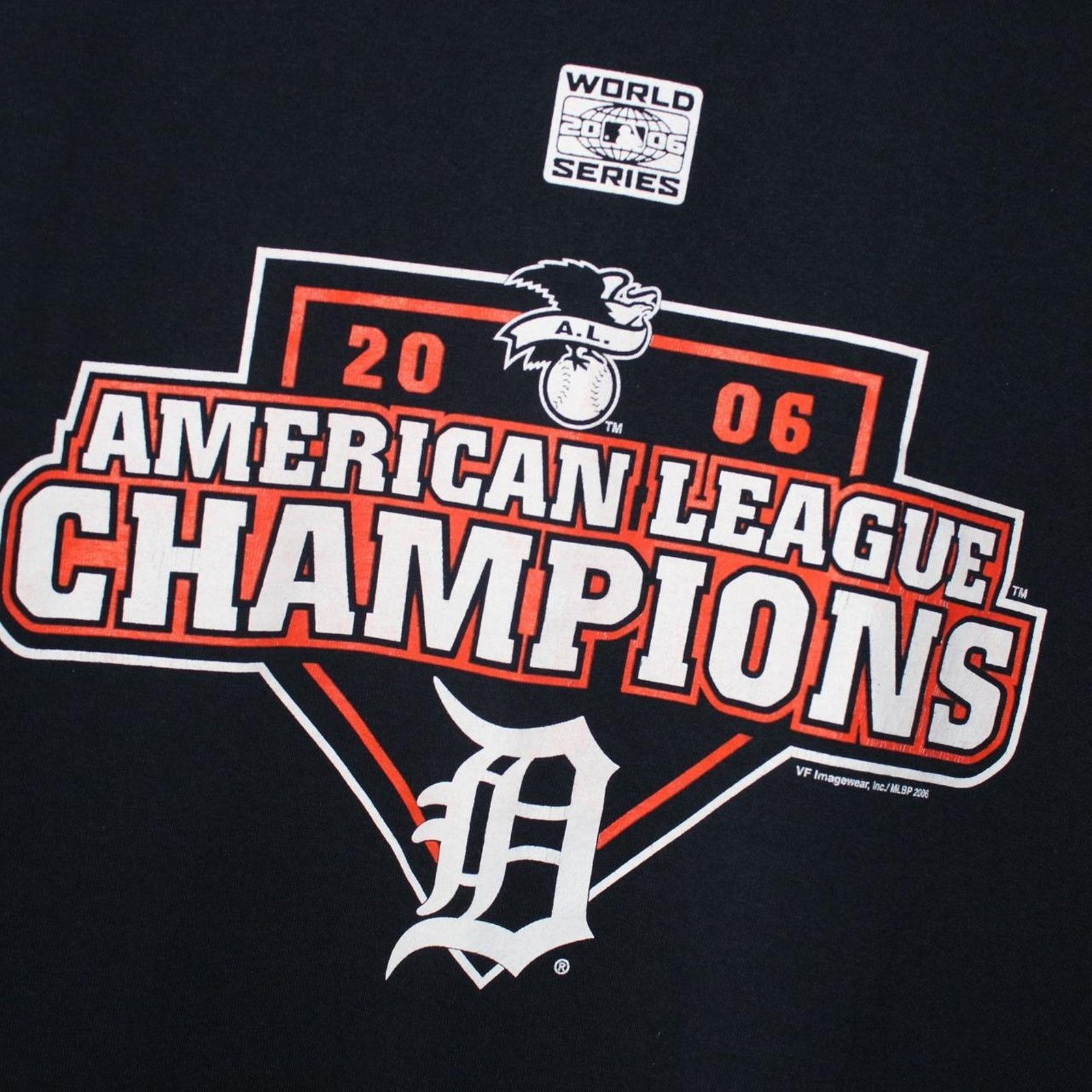 Other Black / Orange Vintage Y2K 2006 Detroit Tigers Graphic Tee Size US XL / EU 56 / 4 - 4 Thumbnail