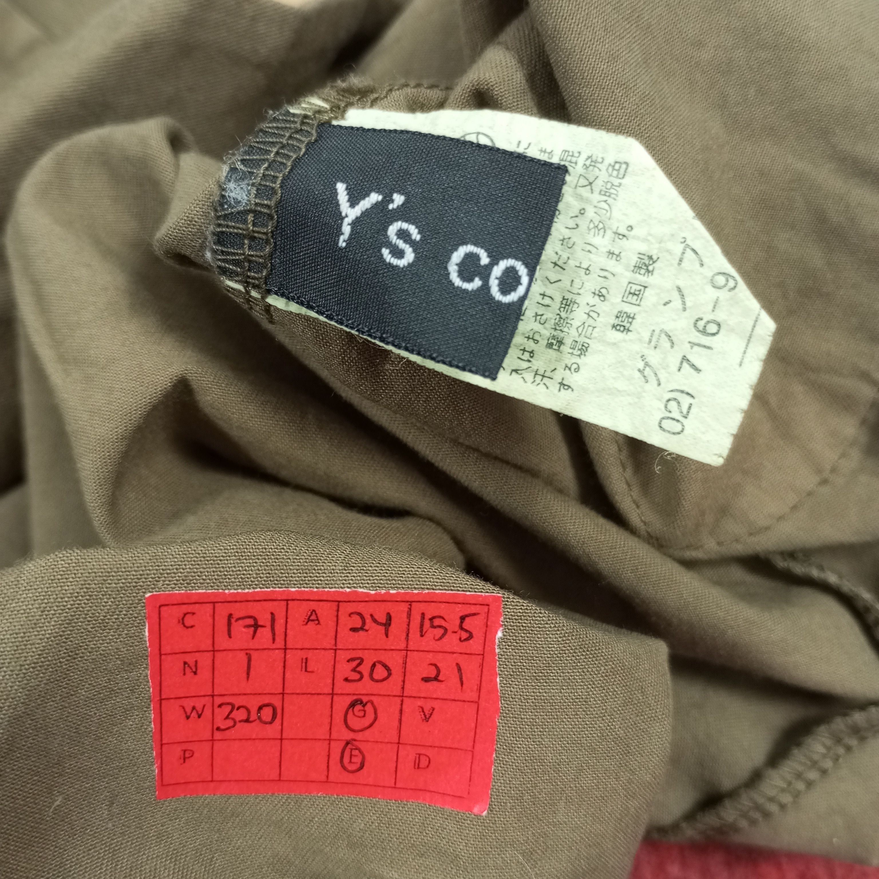 Japanese Brand × Vintage × Y's Y's Japanese Designer Brand Yohji Yamamoto Jacket Fashion Size L / US 10 / IT 46 - 7 Thumbnail