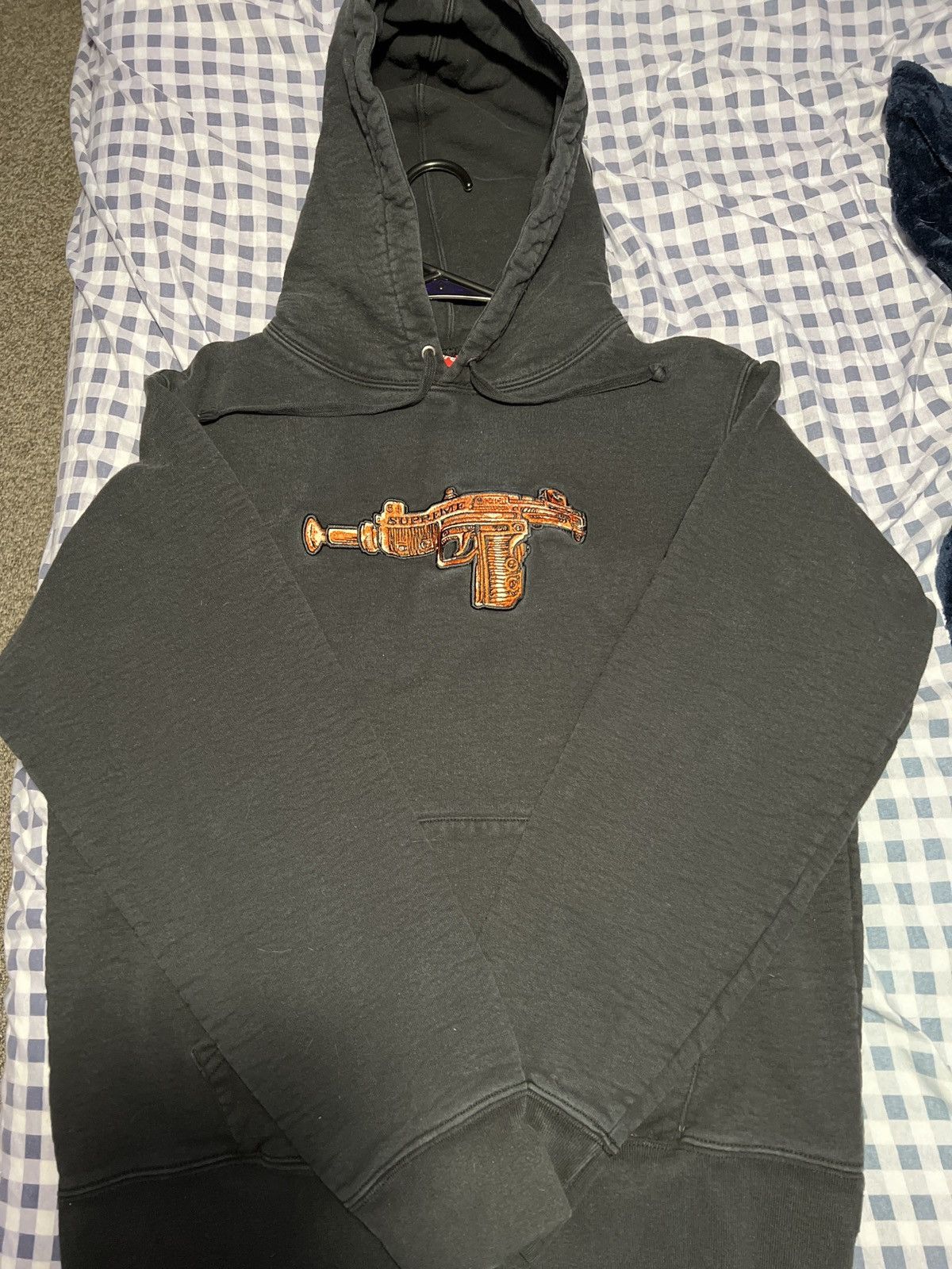 Pre-owned Supreme Toy Uzi Hoodie In Black