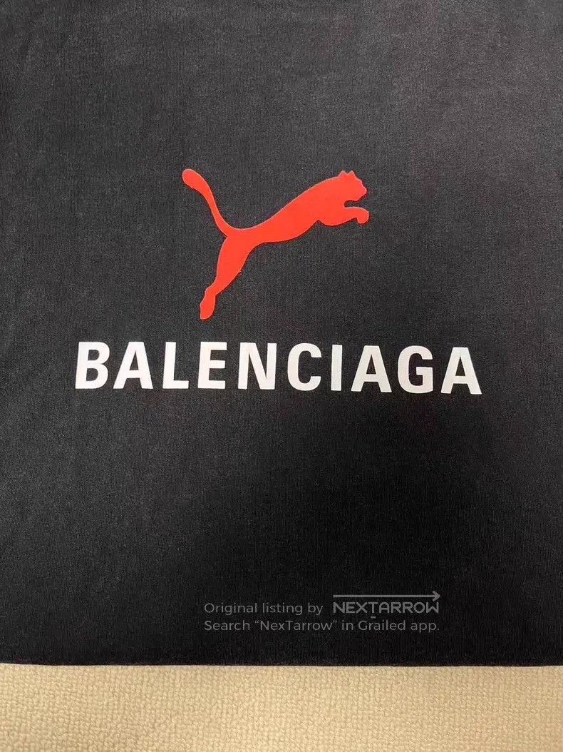 Balenciaga Balenciaga Short Sleeve Loose Fit T-Shirt Size US XL / EU 56 / 4 - 3 Thumbnail