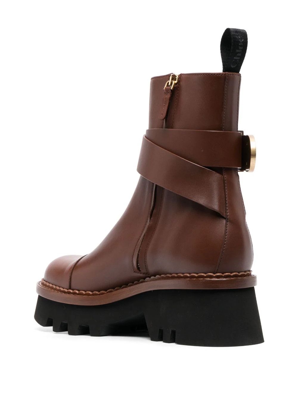 Chloe o1loc1c1024 Ankle Boots in Brunet Brown Size US 9 / IT 39 - 3 Thumbnail
