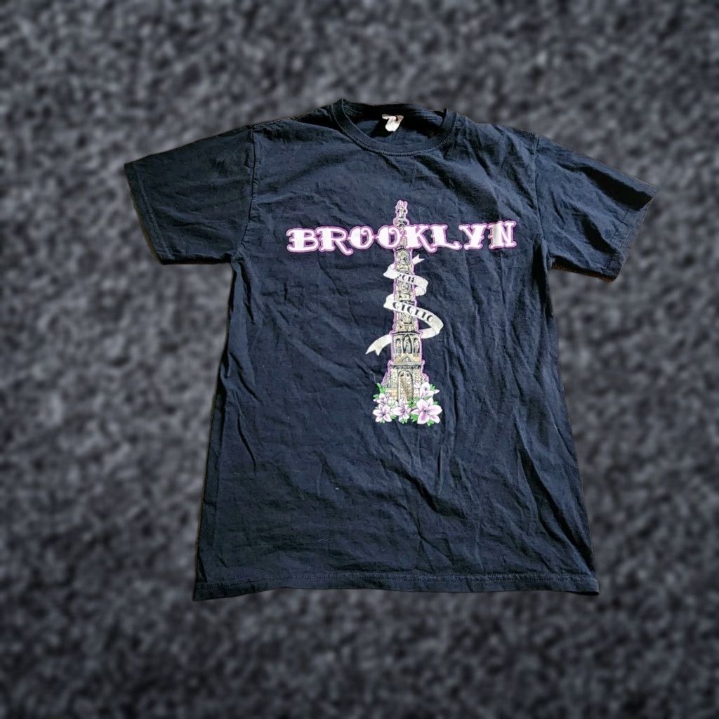 Fruit Of The Loom Mens S 2018 Brooklyn Our Lady Of Peace T Shirt Williamsburg Feast Carmel 2 Sided Size US S / EU 44-46 / 1 - 1 Thumbnail