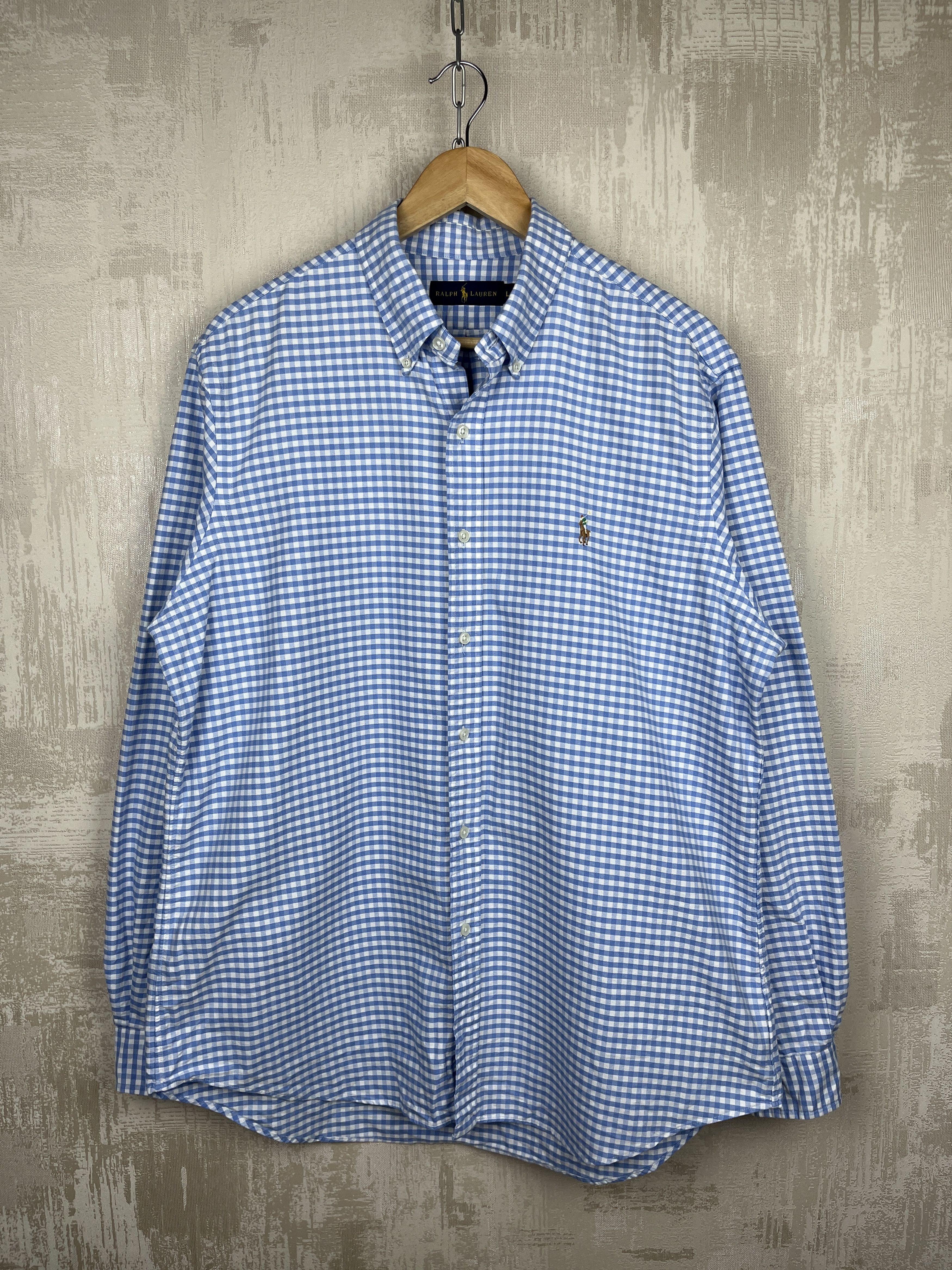 Ralph Lauren Ralph Lauren Check Long Sleeve Shirt Button Down Size US L / EU 52-54 / 3 - 2 Thumbnail