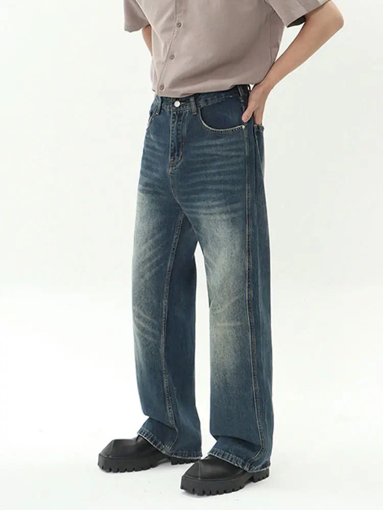 Japanese Brand × Jean Loose high street wide leg jeans Size US 32 / EU 48 - 2 Thumbnail
