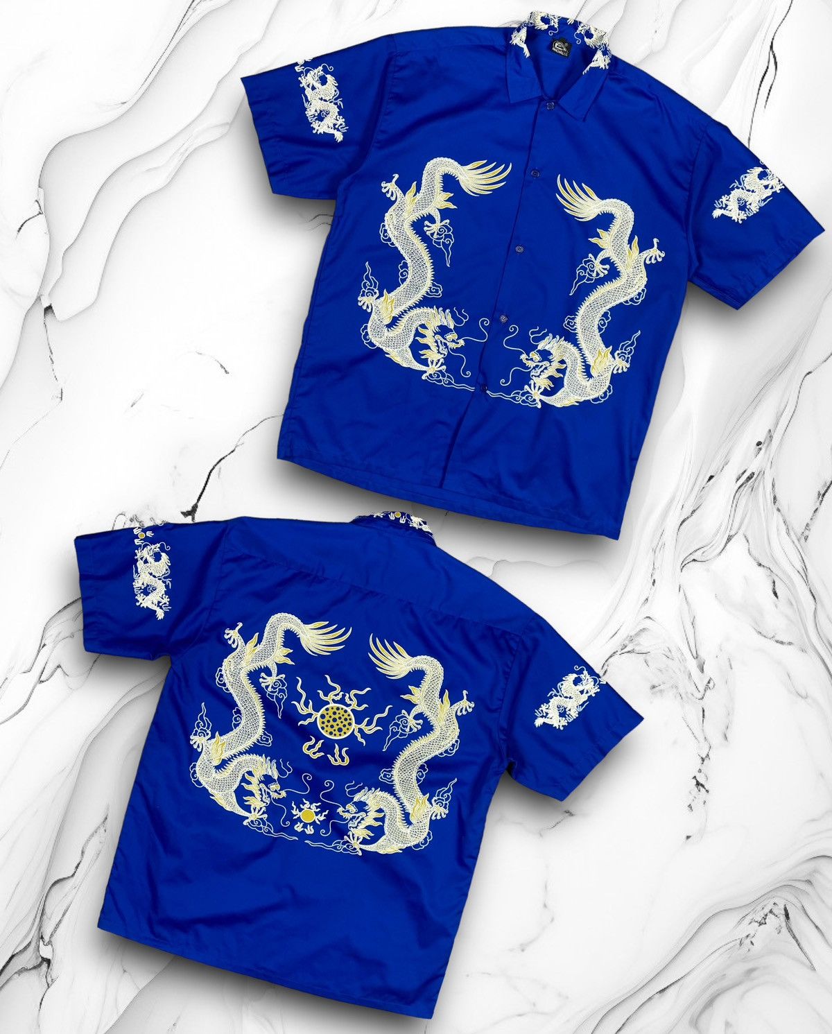 Affliction × Vintage Vintage Dragon Japanese Style Y2K Size US XL / EU 56 / 4 - 1 Thumbnail